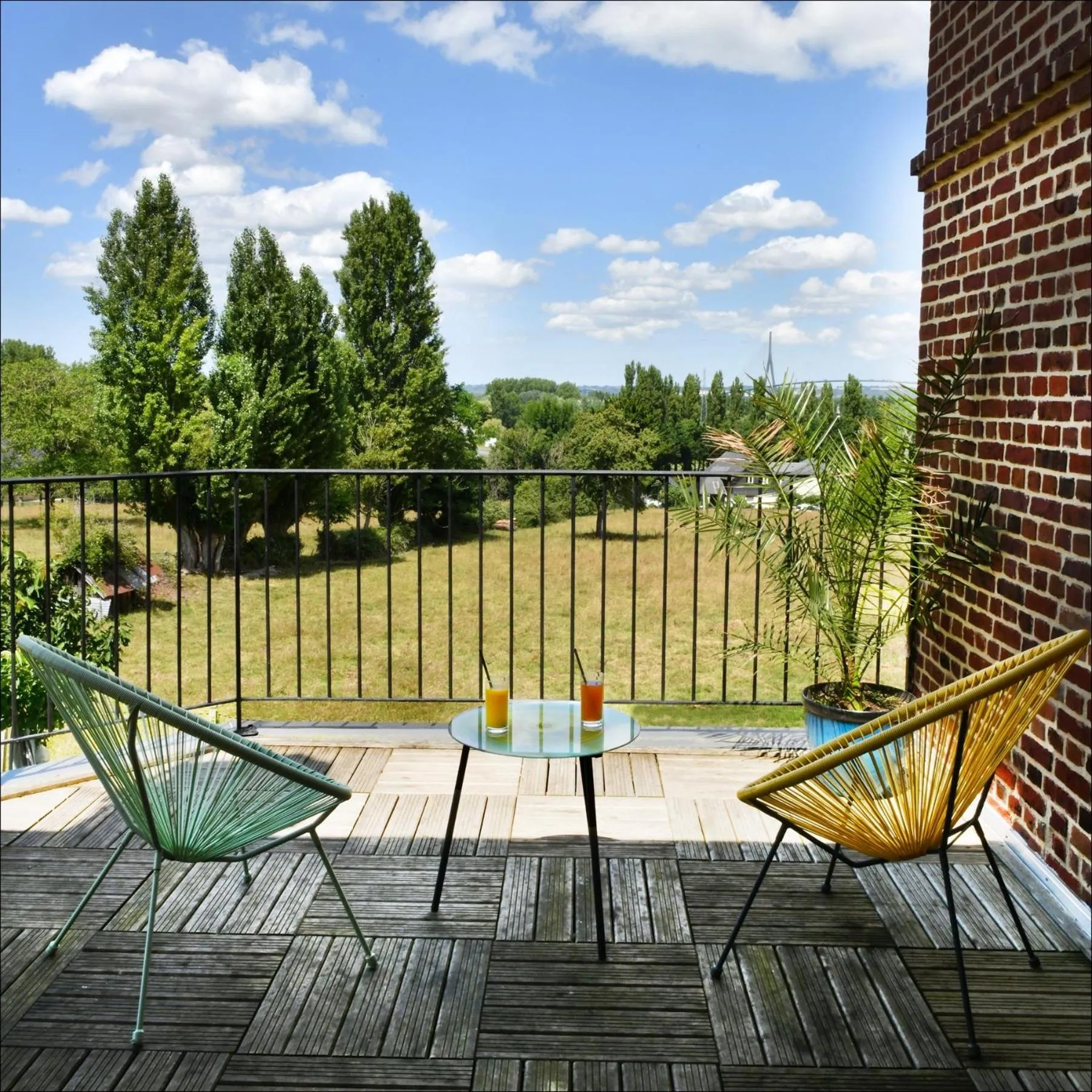 Bedroom in Entre Terre et Estuaire & Spa