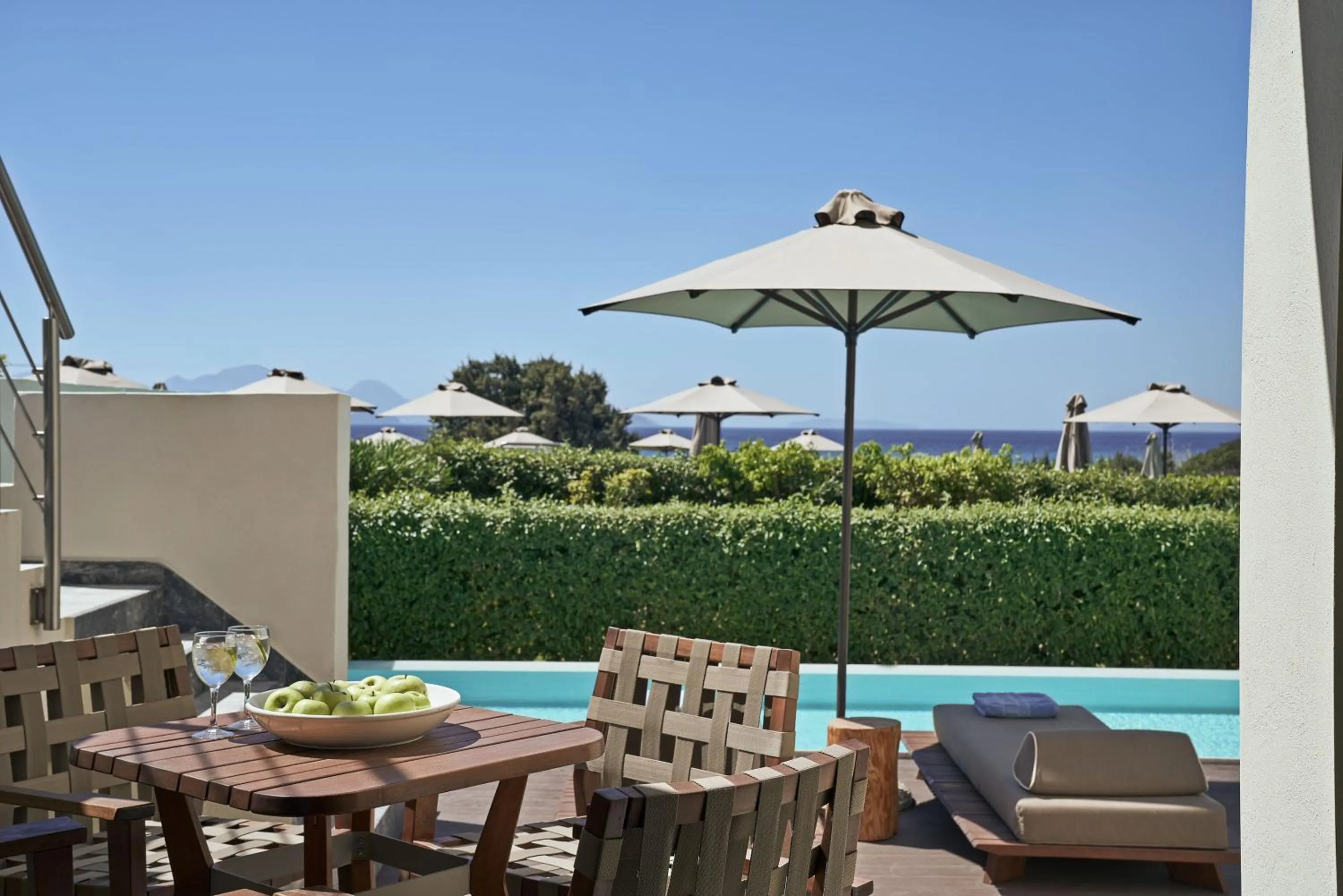 Patio in Atlantica Belvedere Resort - Adults Only