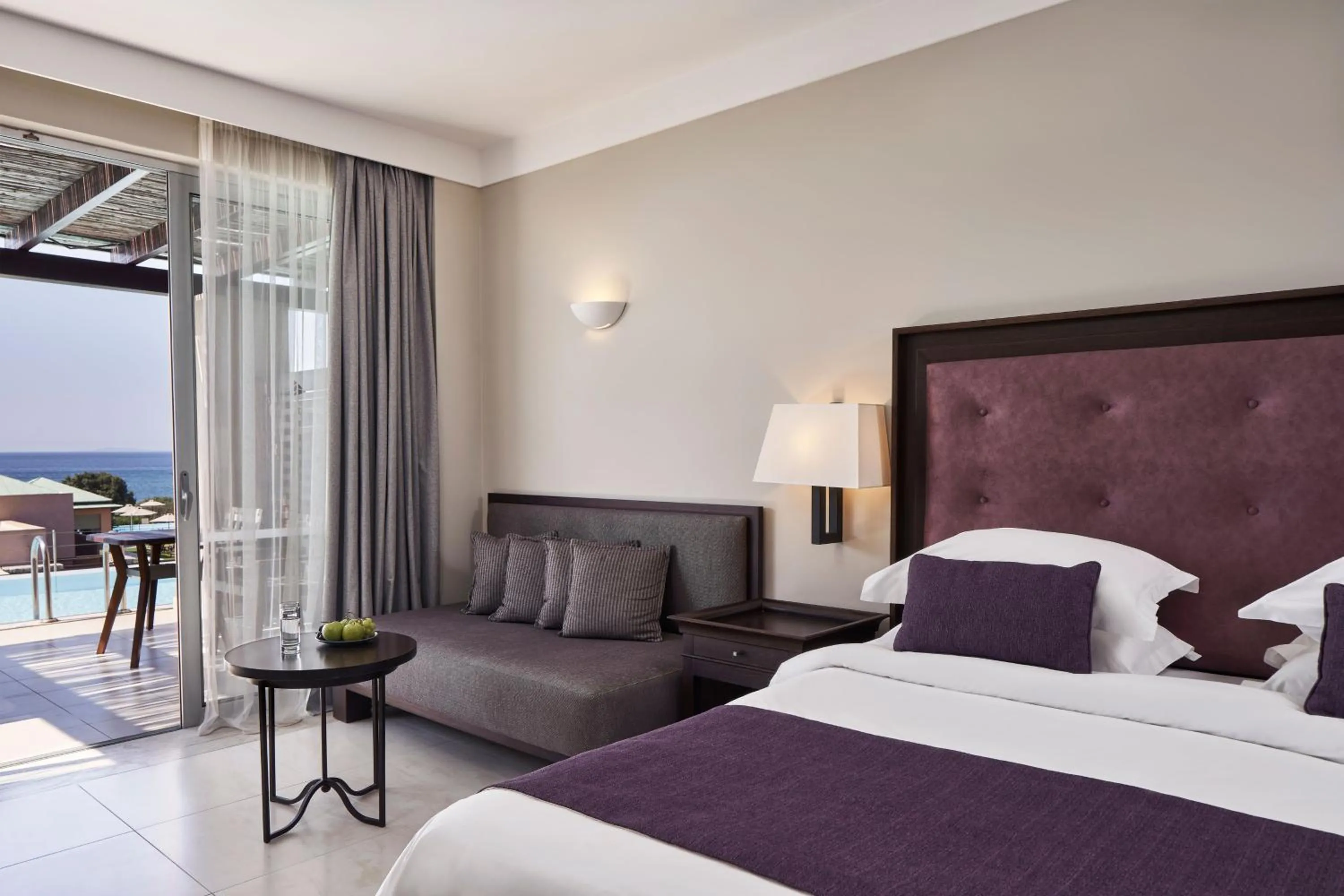 Bedroom, Bed in Atlantica Belvedere Resort - Adults Only