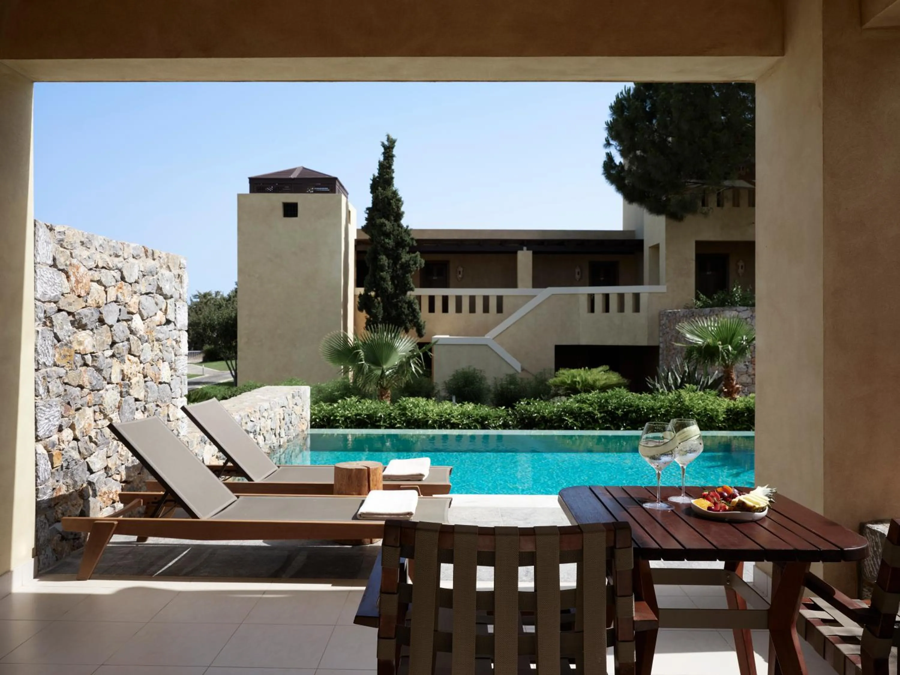 Pool view in Atlantica Belvedere Resort - Adults Only