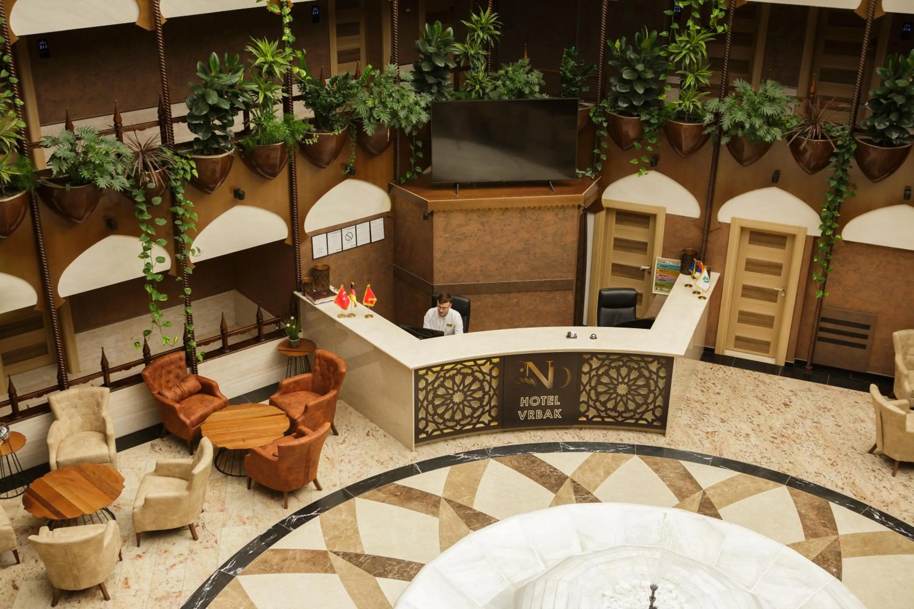 Lobby or reception in Hotel Vrbak ND