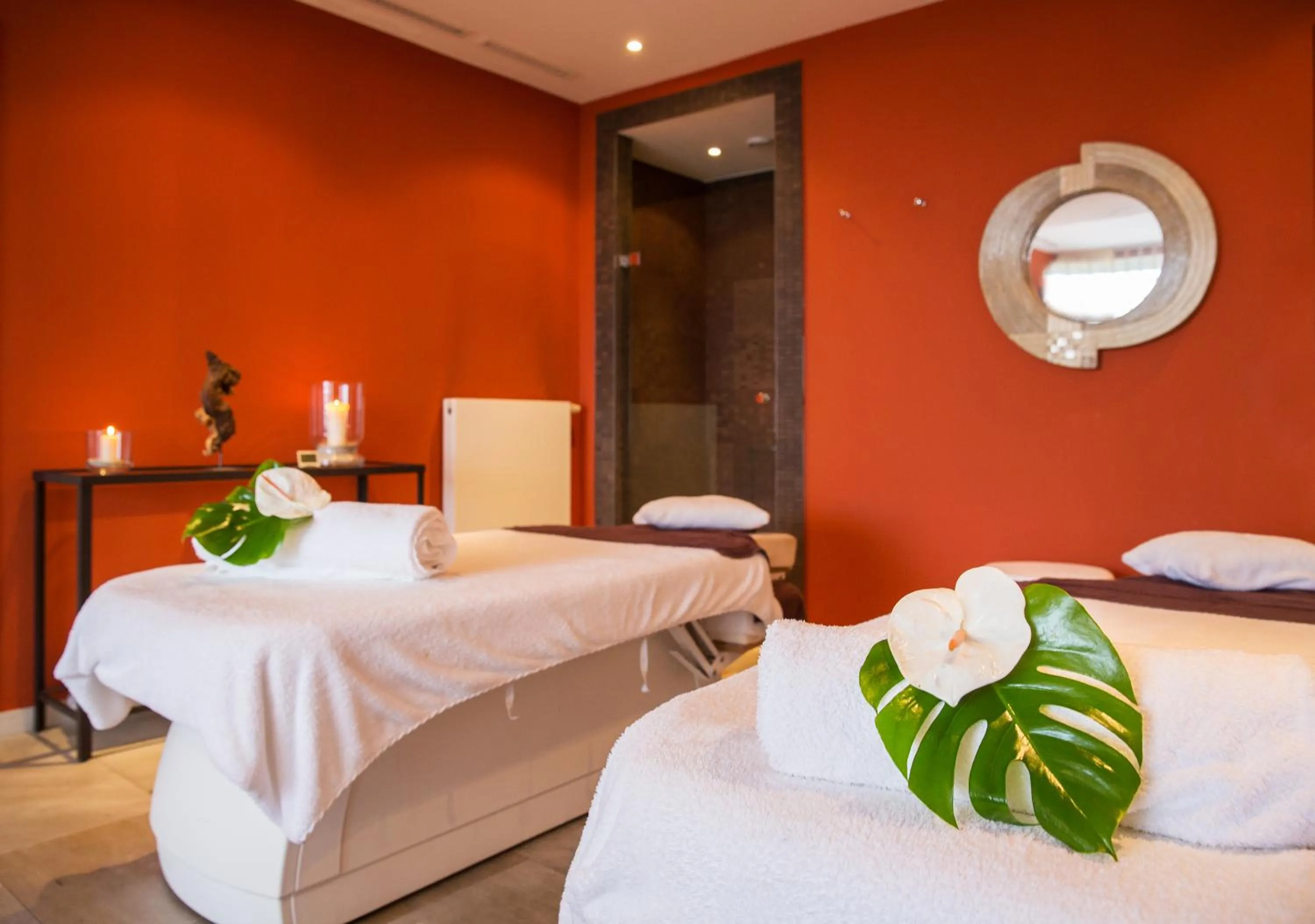 Bed in Strandhotel Dünenmeer - Adults only