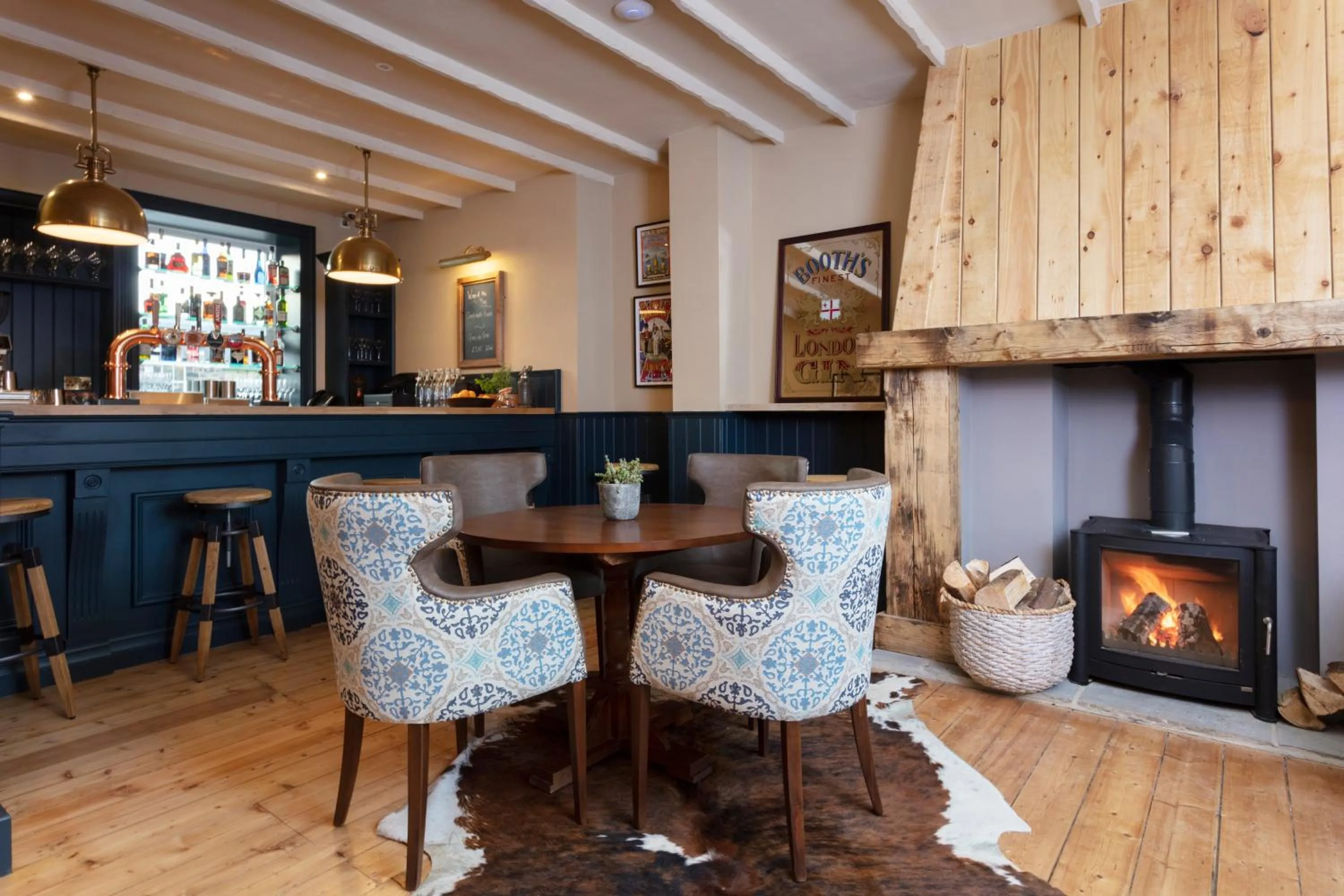 Living room in The Whittling House