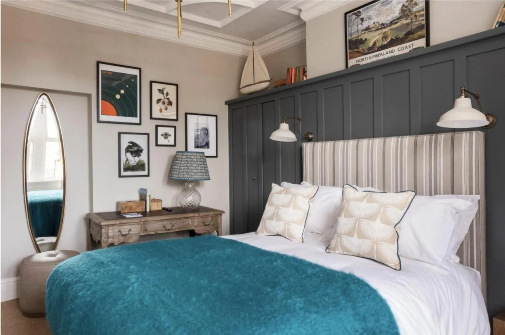 Bed in The Whittling House