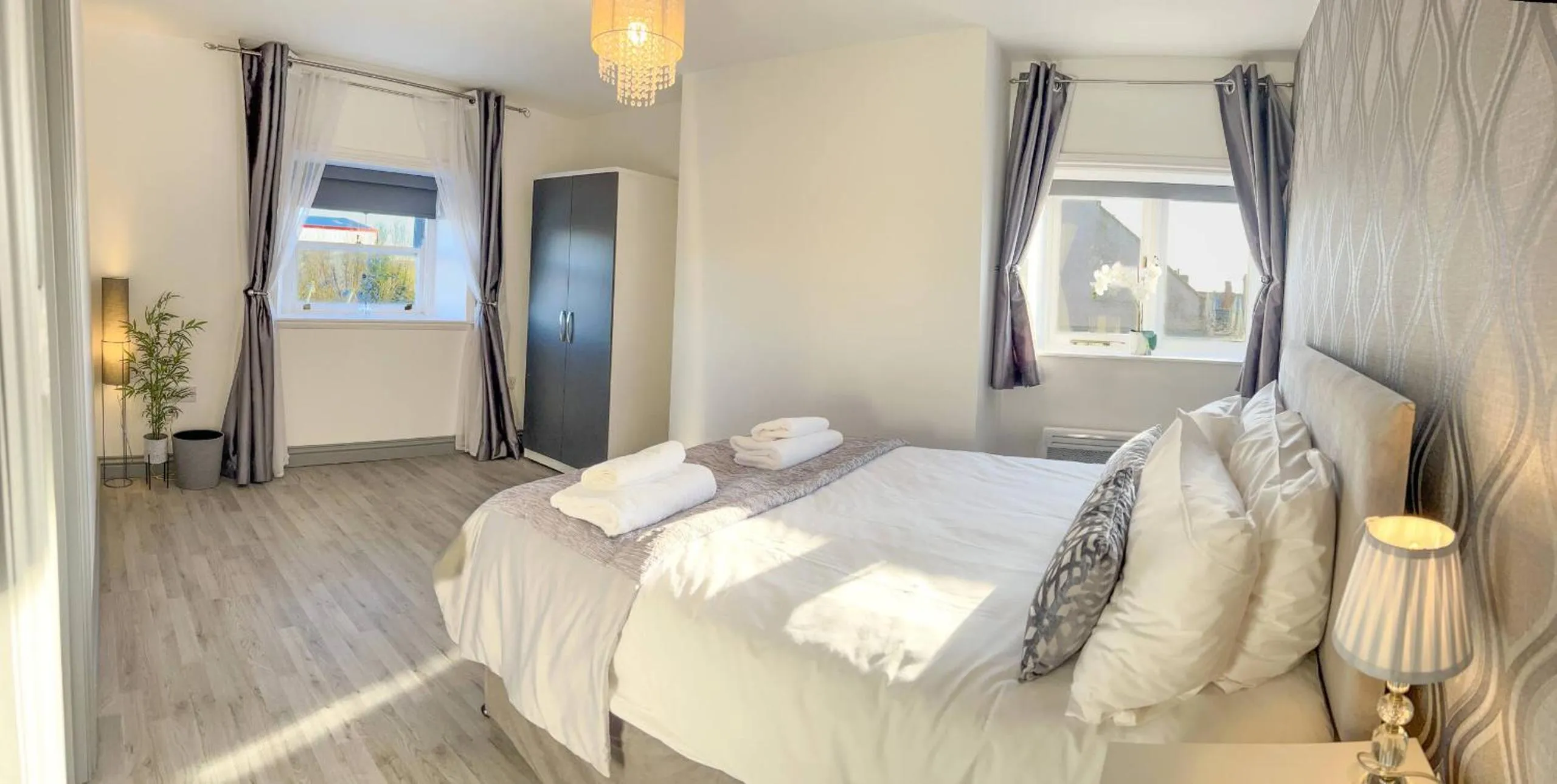 Bedroom in The Quayside Apartment Hotel