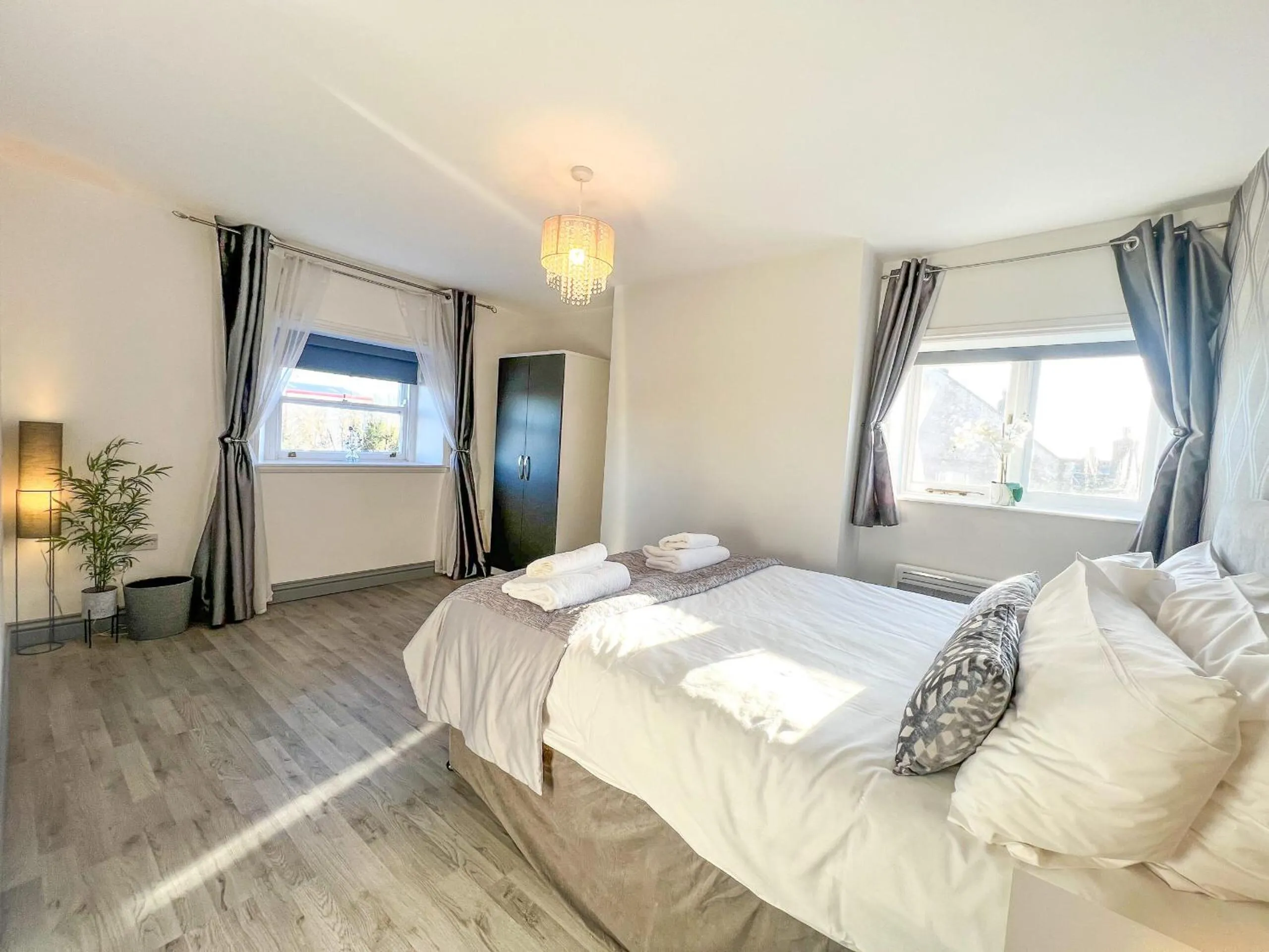 Bedroom in The Quayside Apartment Hotel