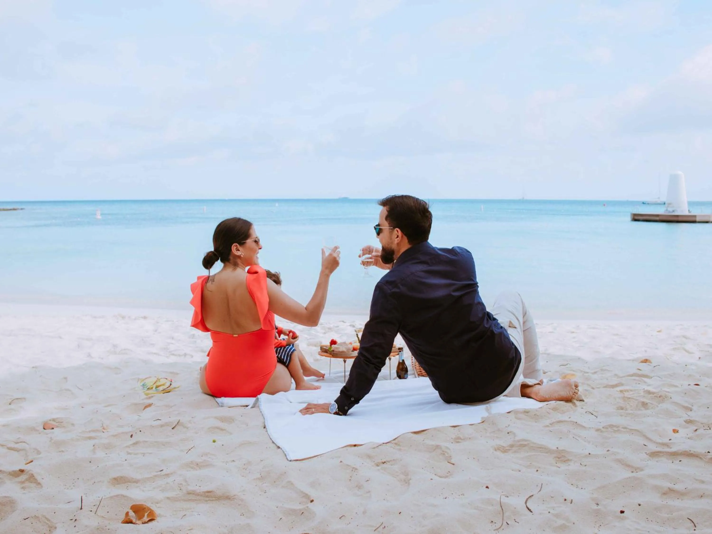 Beach in The Mill Resort and Suites