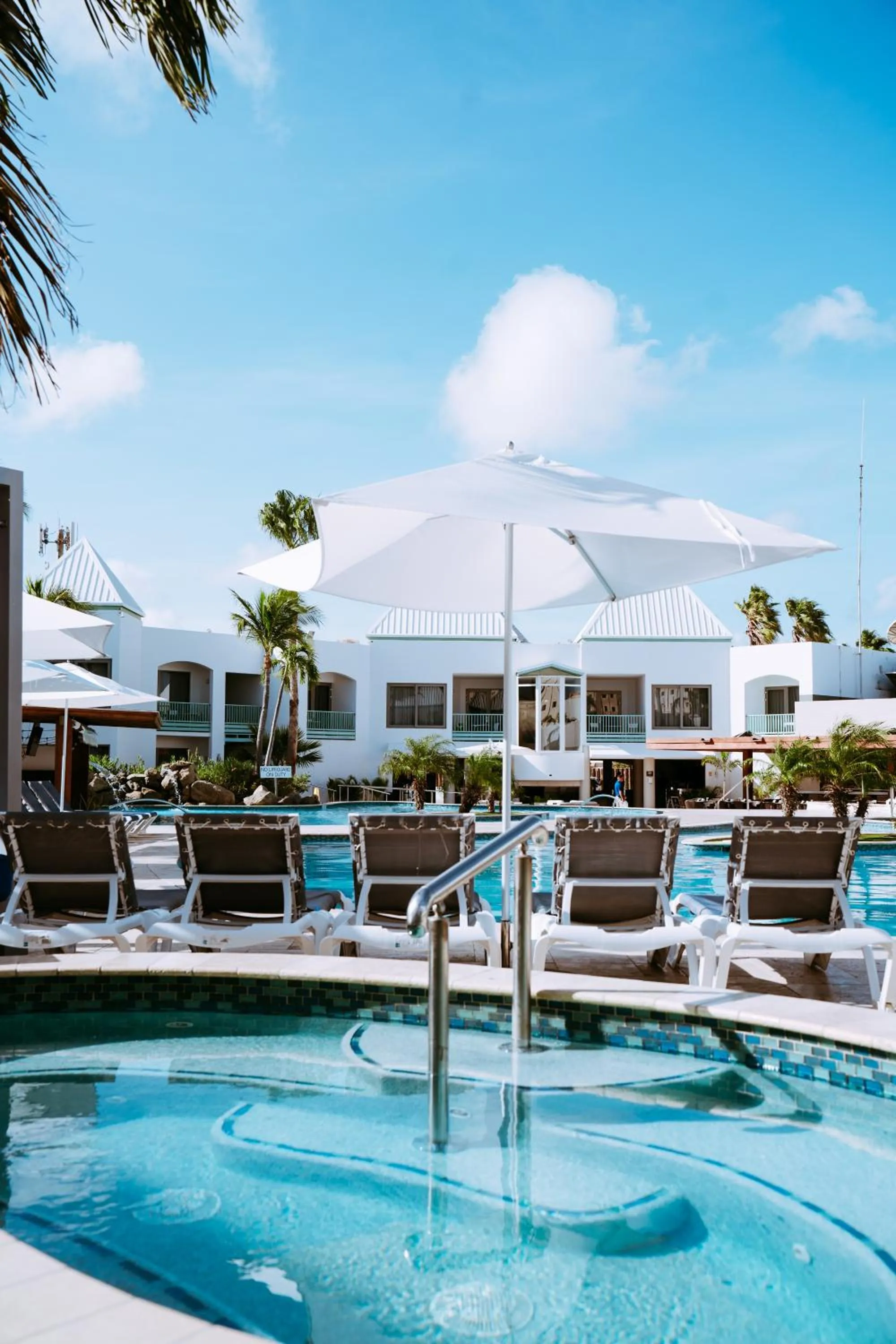 Swimming pool in The Mill Resort and Suites