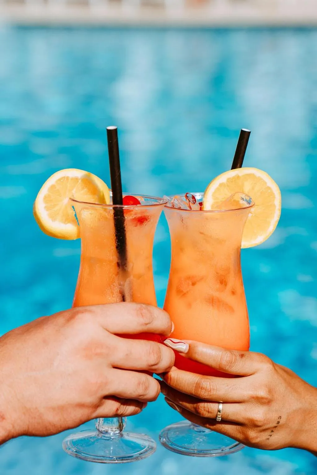 Pool view in The Mill Resort and Suites