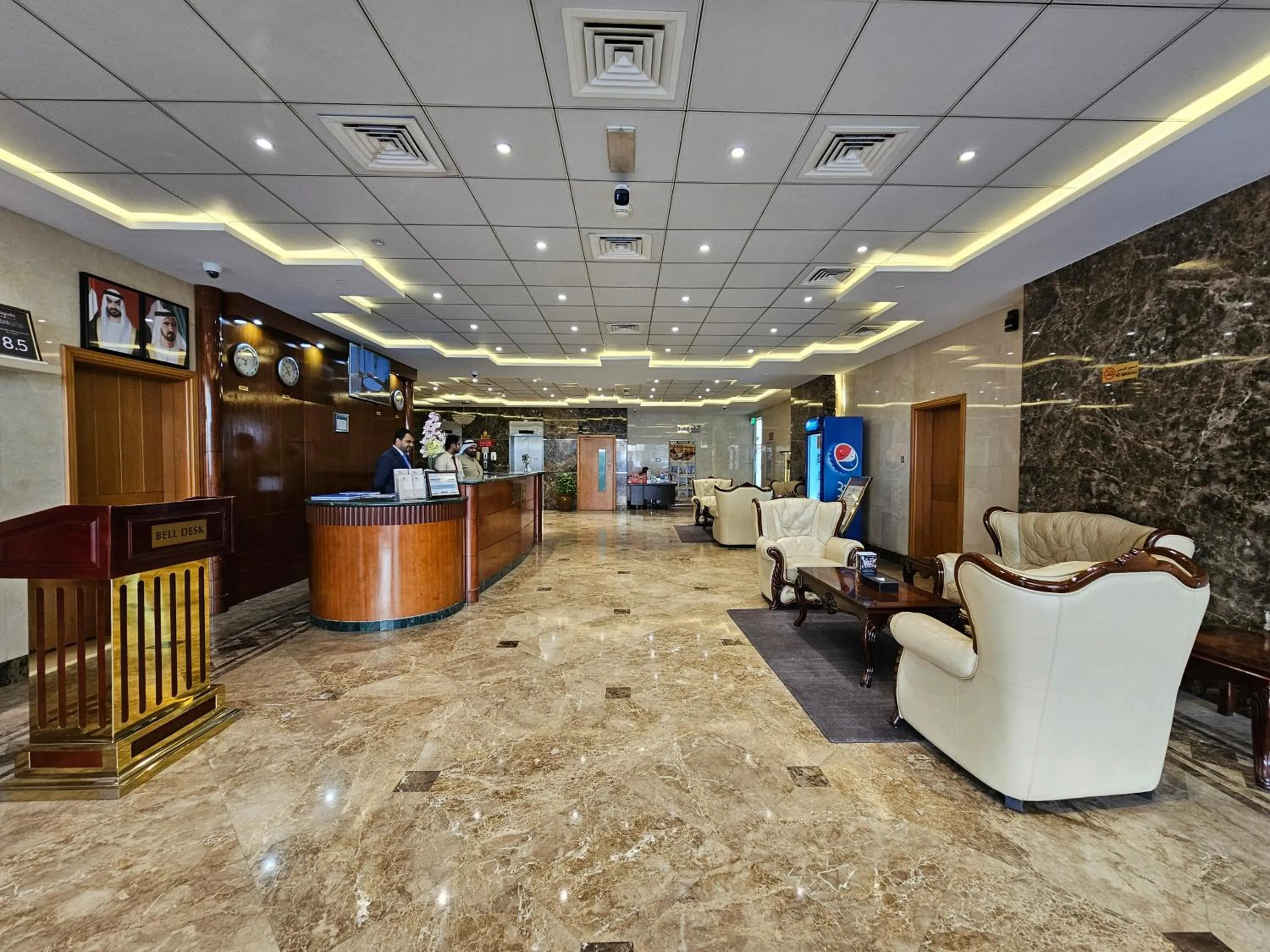 Lobby or reception in Rose Garden Hotel Apartments - Bur Dubai