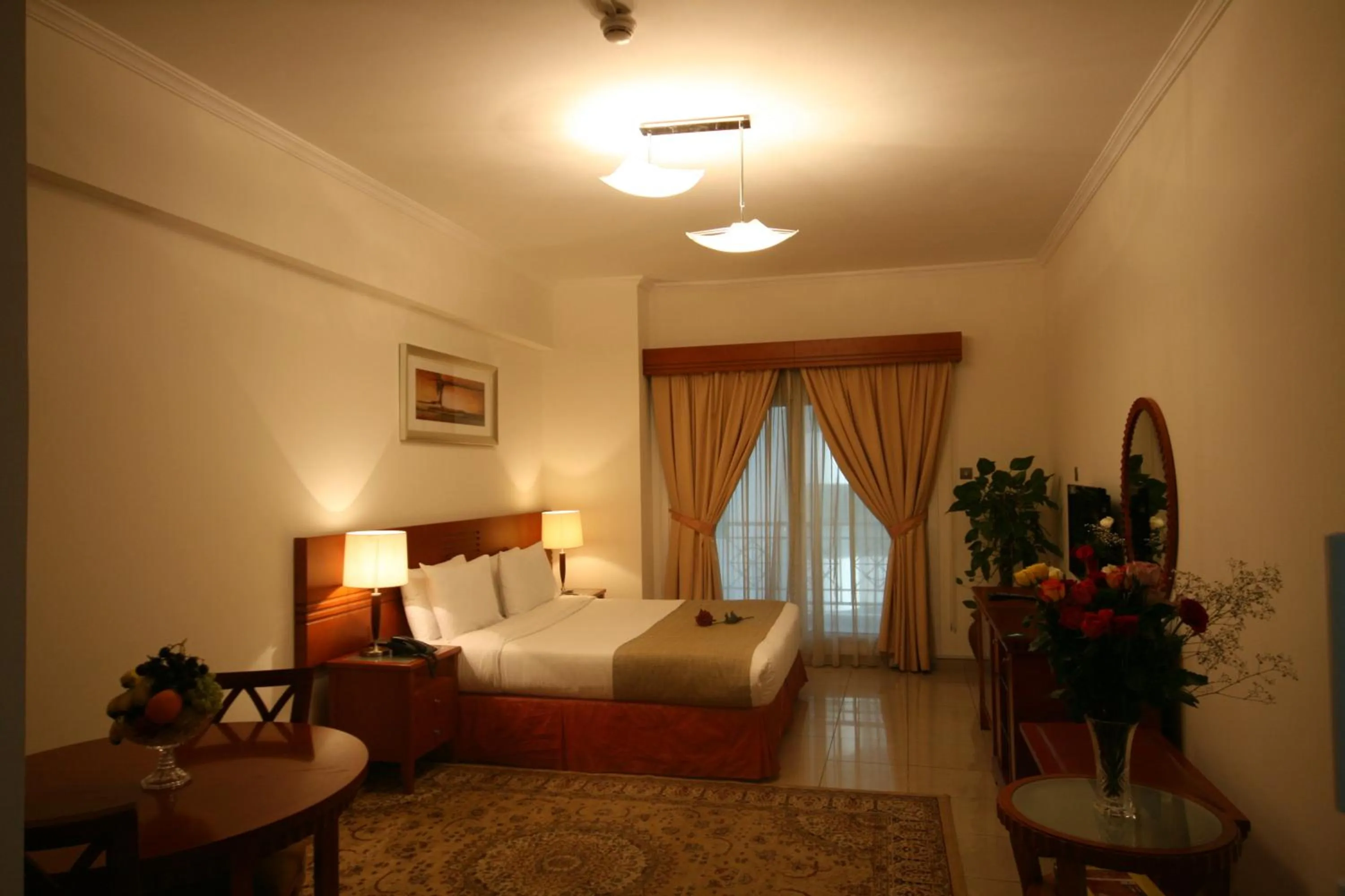 Photo of the whole room, Bed in Rose Garden Hotel Apartments - Bur Dubai