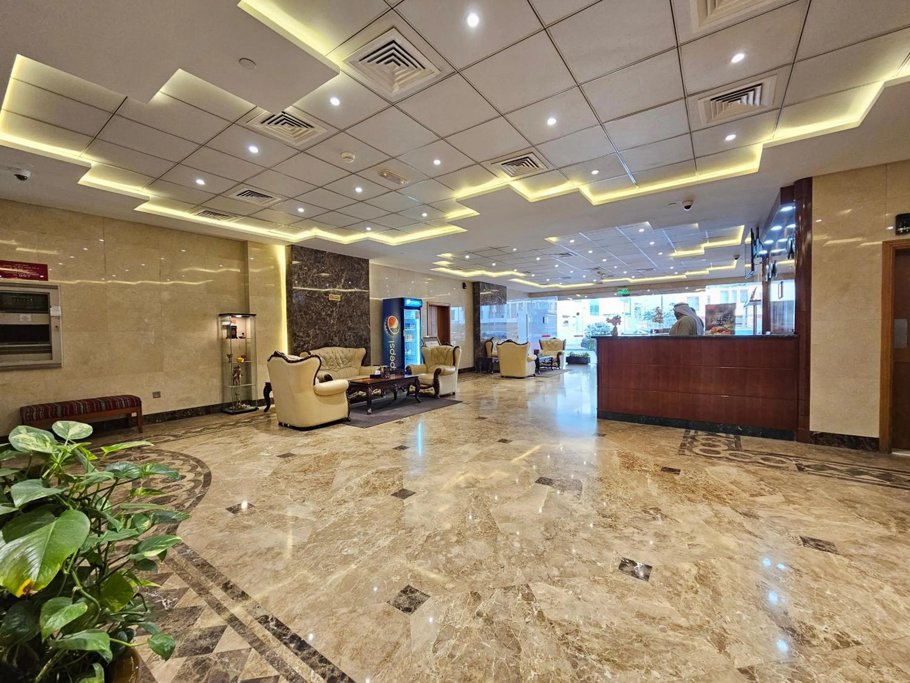 Lobby or reception in Rose Garden Hotel Apartments - Bur Dubai
