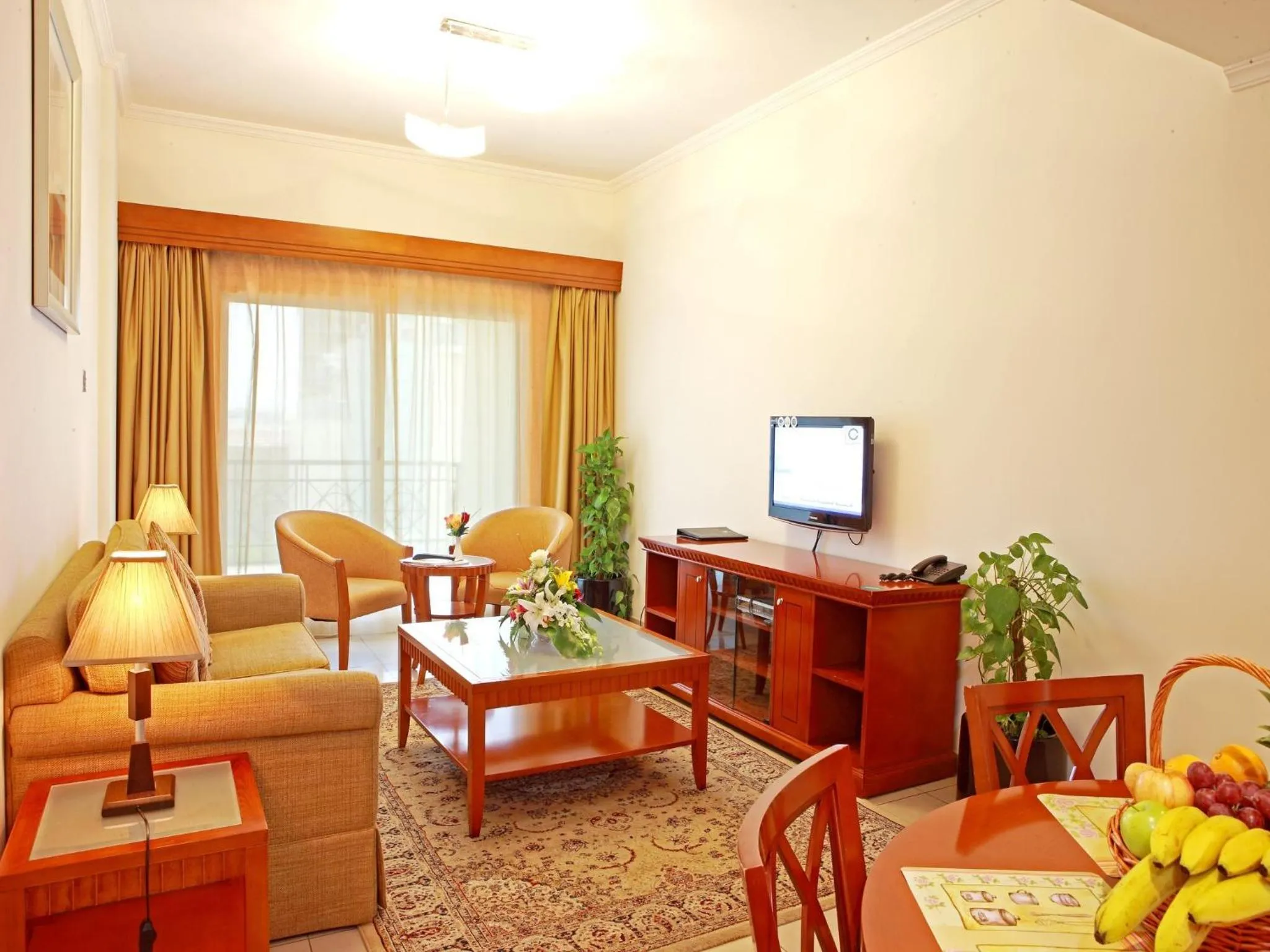 Living room in Rose Garden Hotel Apartments - Bur Dubai