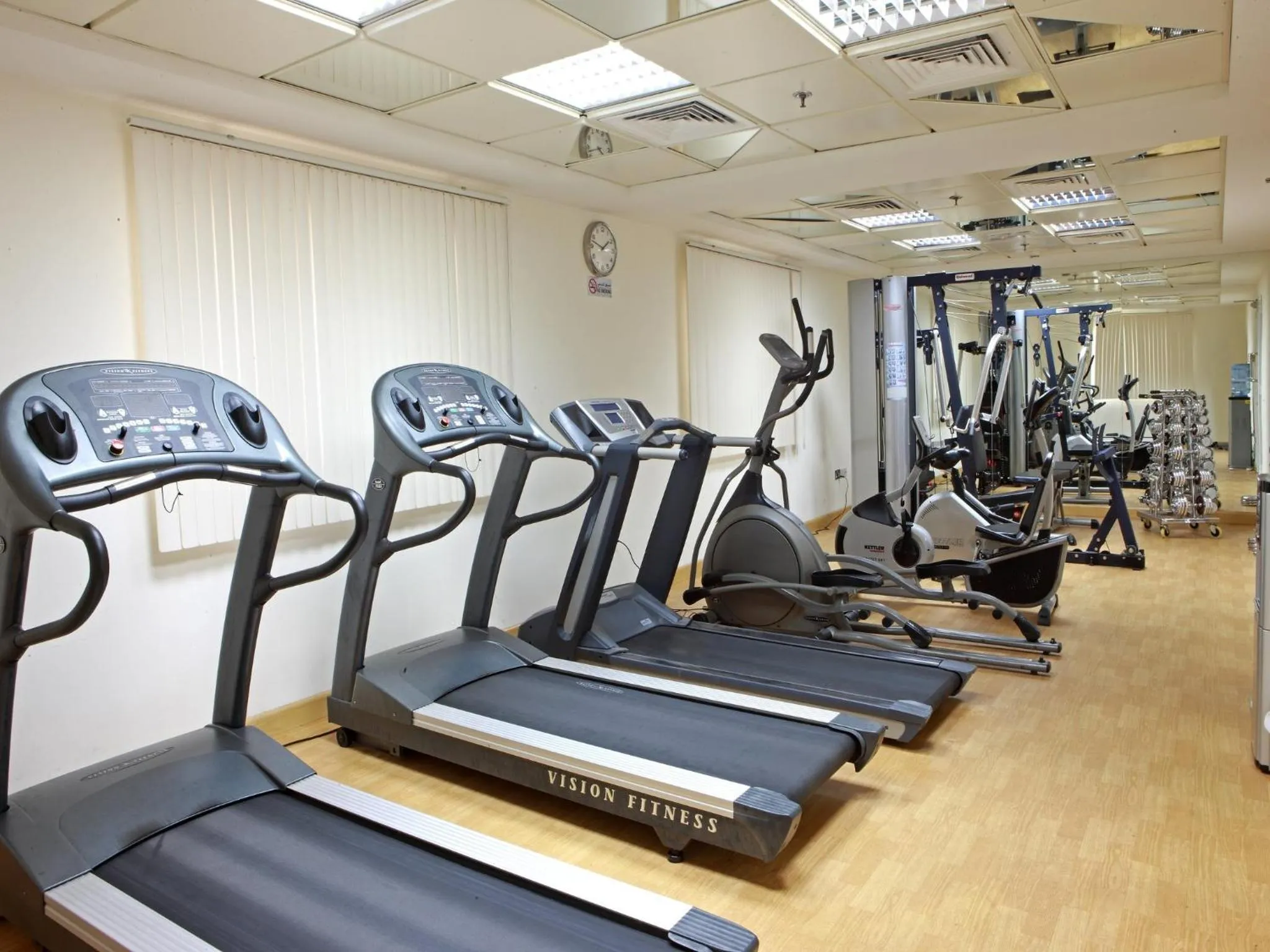 Fitness centre/facilities in Rose Garden Hotel Apartments - Bur Dubai