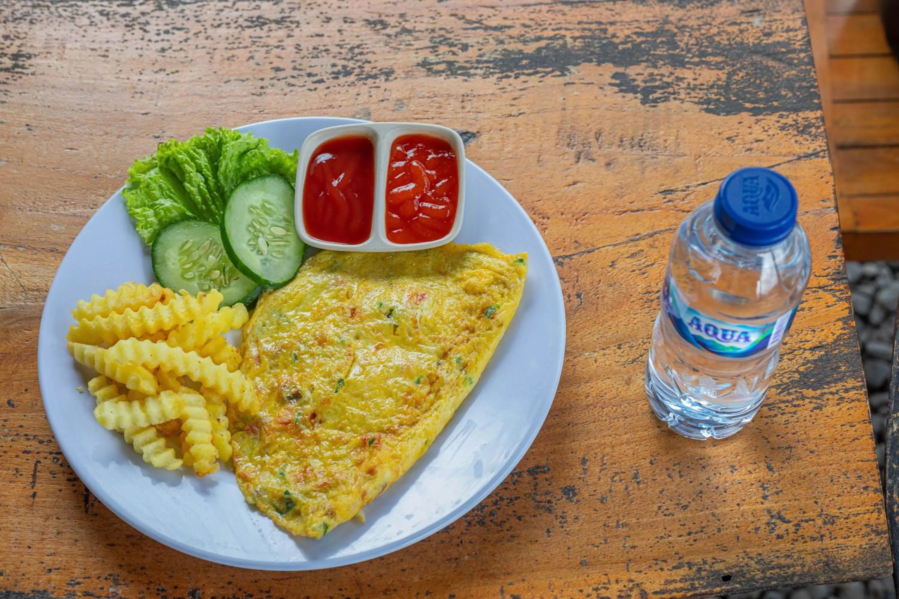 Breakfast in Cabana Bali Villa