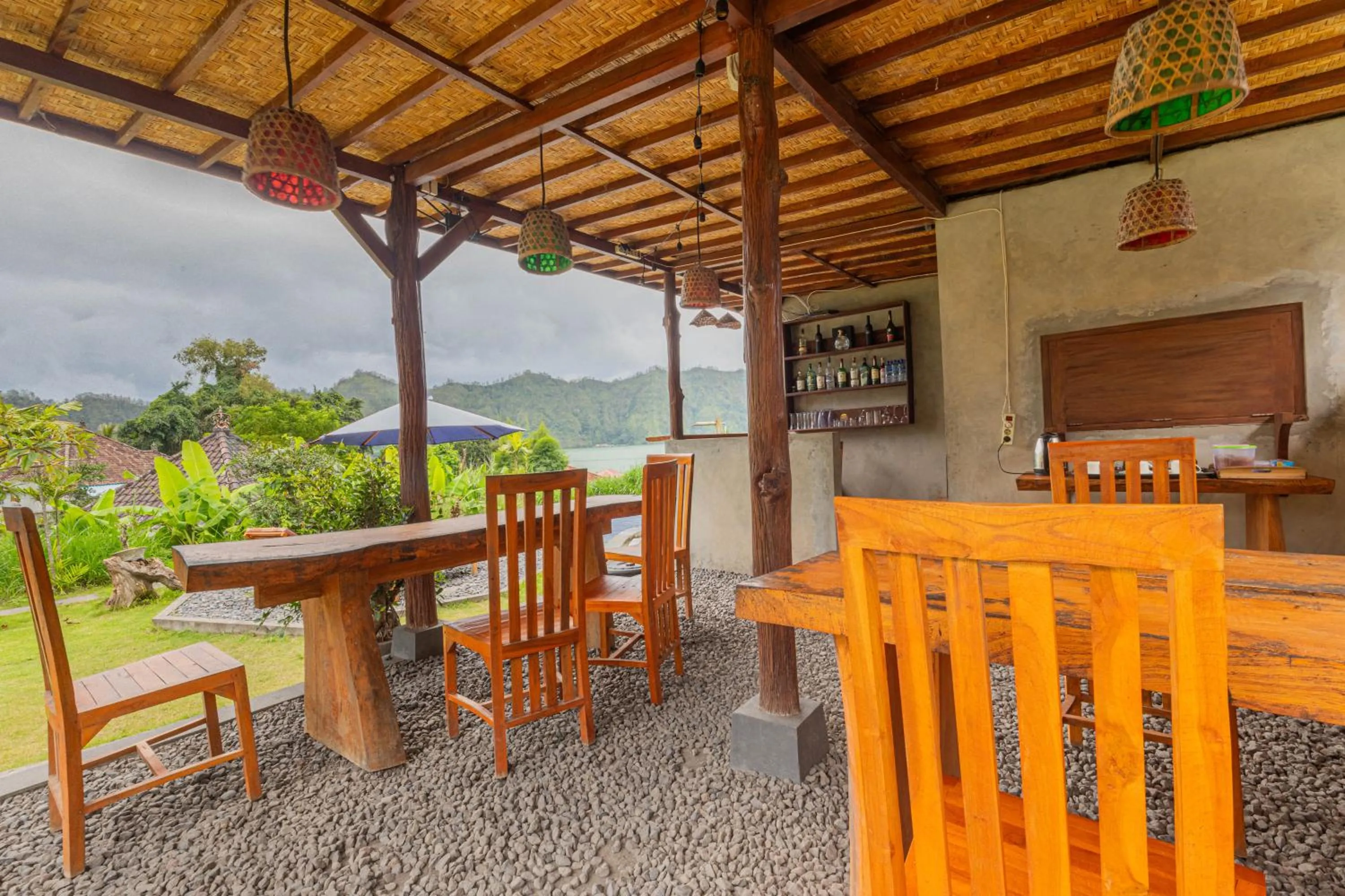 Dining area in Cabana Bali Villa