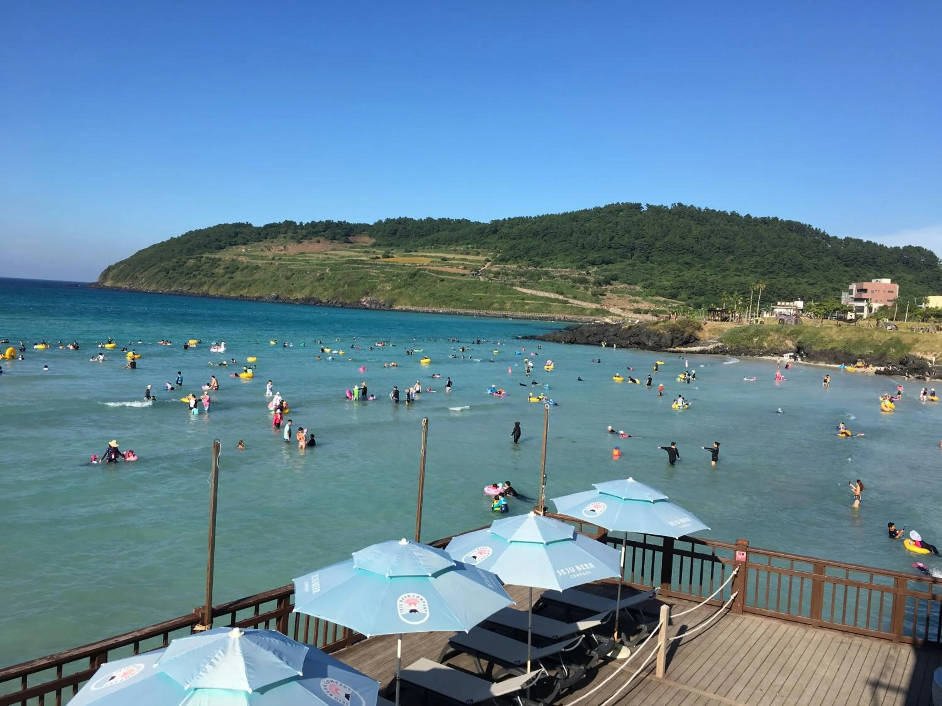 Beach in Ocean Star Condominium