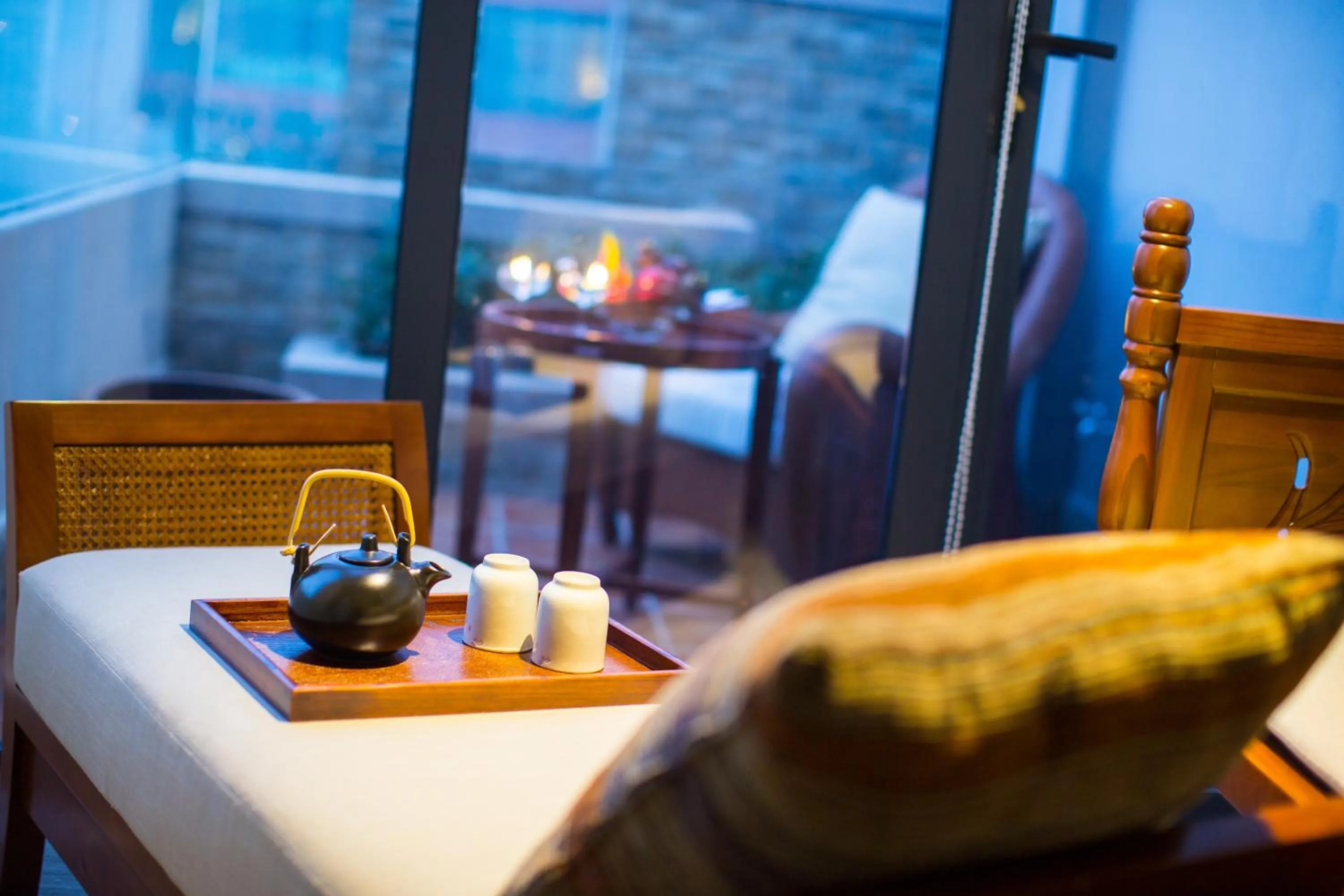 Lake view in Huachen International Hotel