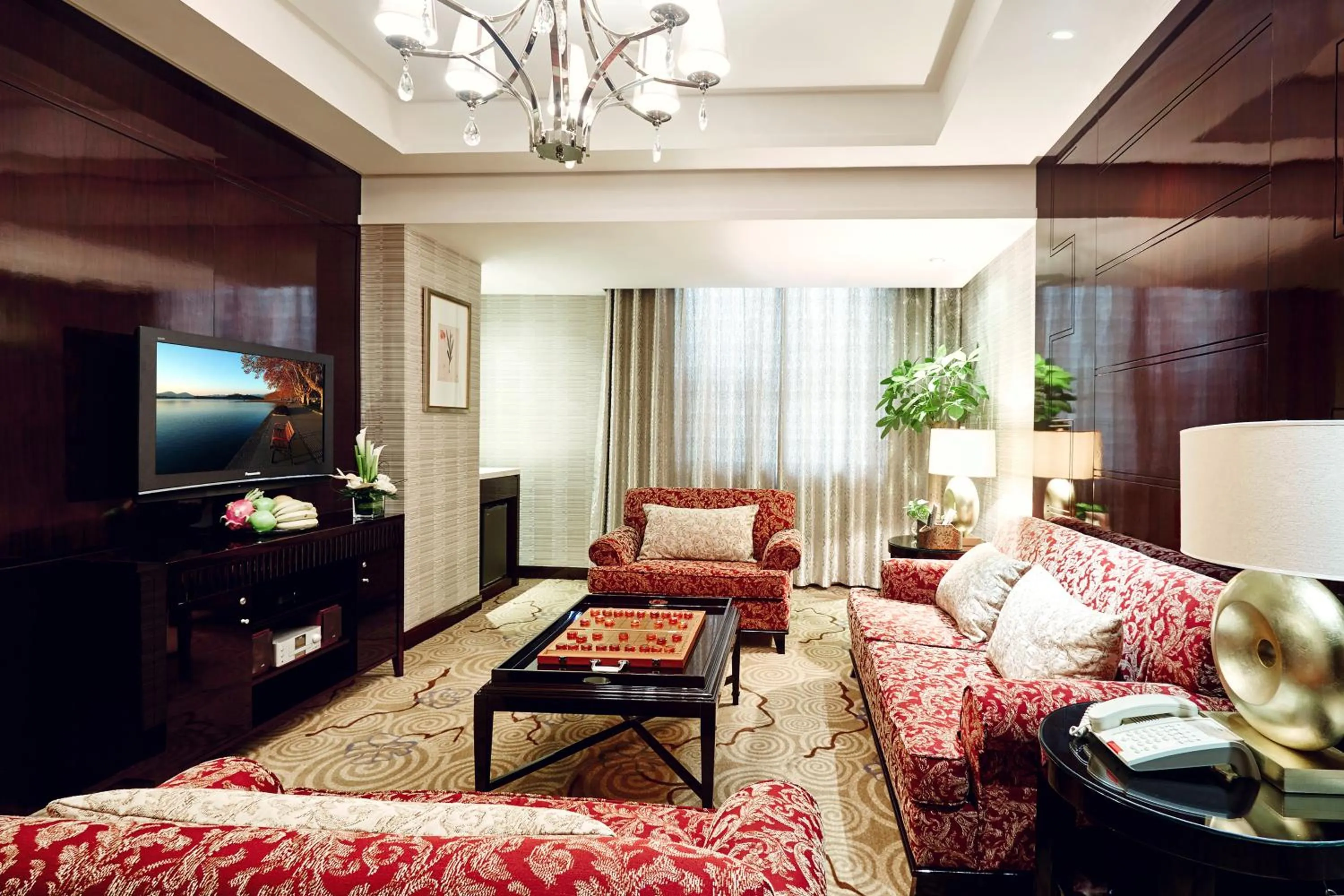 Photo of the whole room in Huachen International Hotel