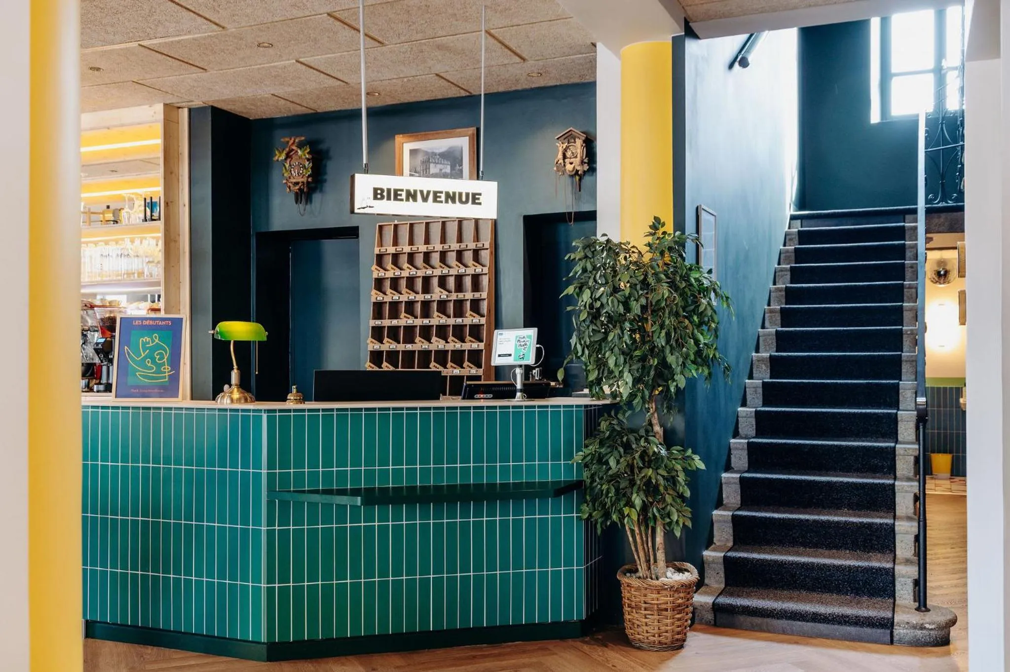 Lobby or reception in PlanB - Living Saint-Gervais - 250m des Remontées Mécaniques