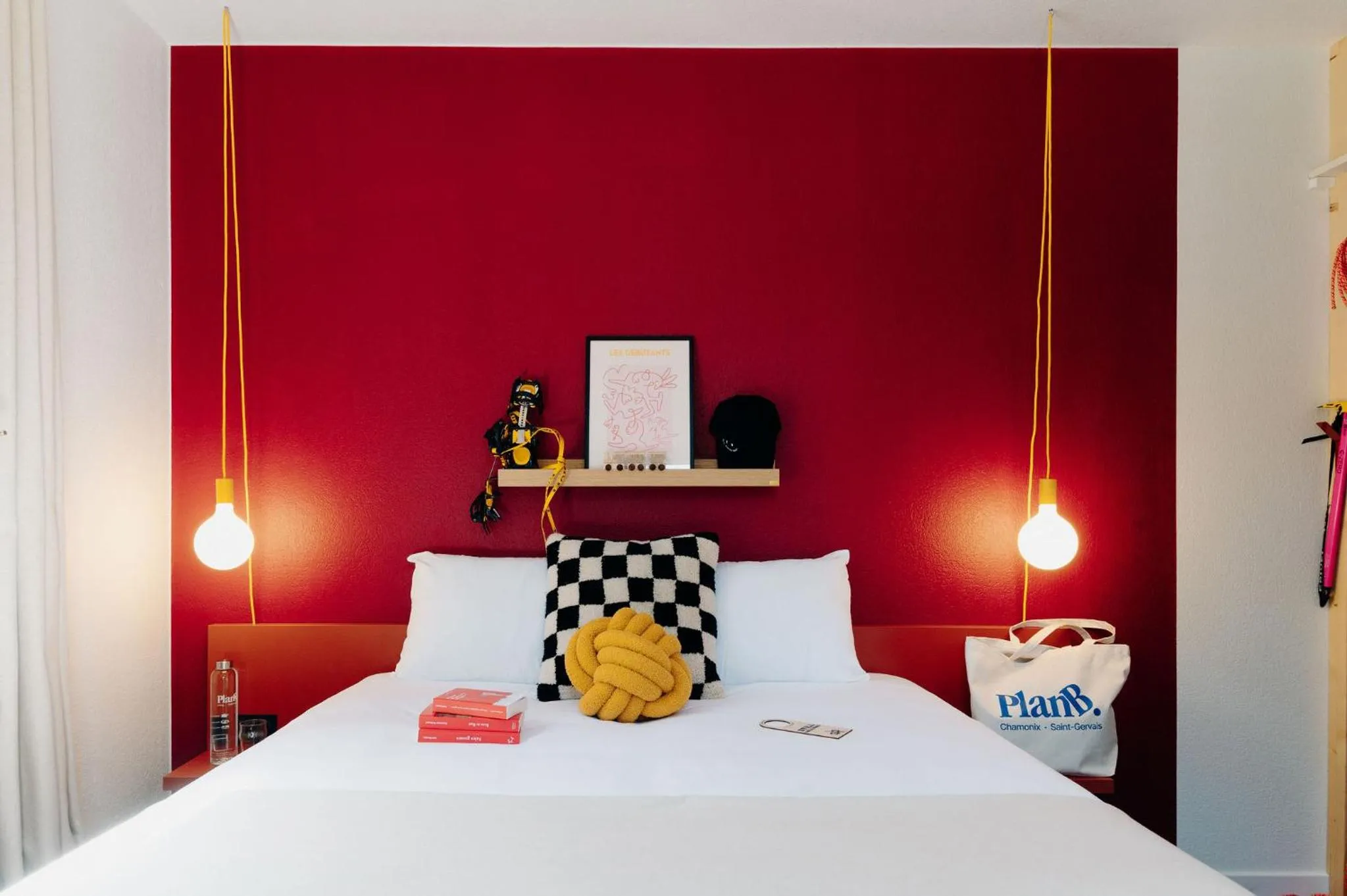 Photo of the whole room, Bed in PlanB - Living Saint-Gervais - 250m des Remontées Mécaniques