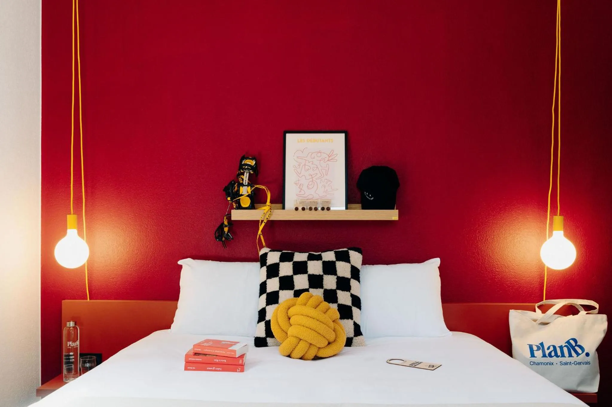 Photo of the whole room, Bed in PlanB - Living Saint-Gervais - 250m des Remontées Mécaniques