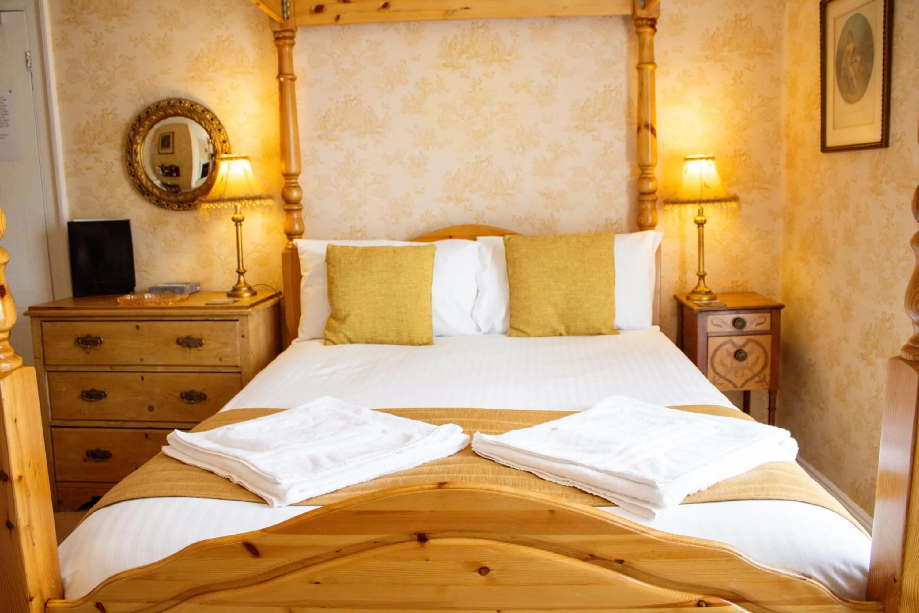 Bed in St Vincent Guest House