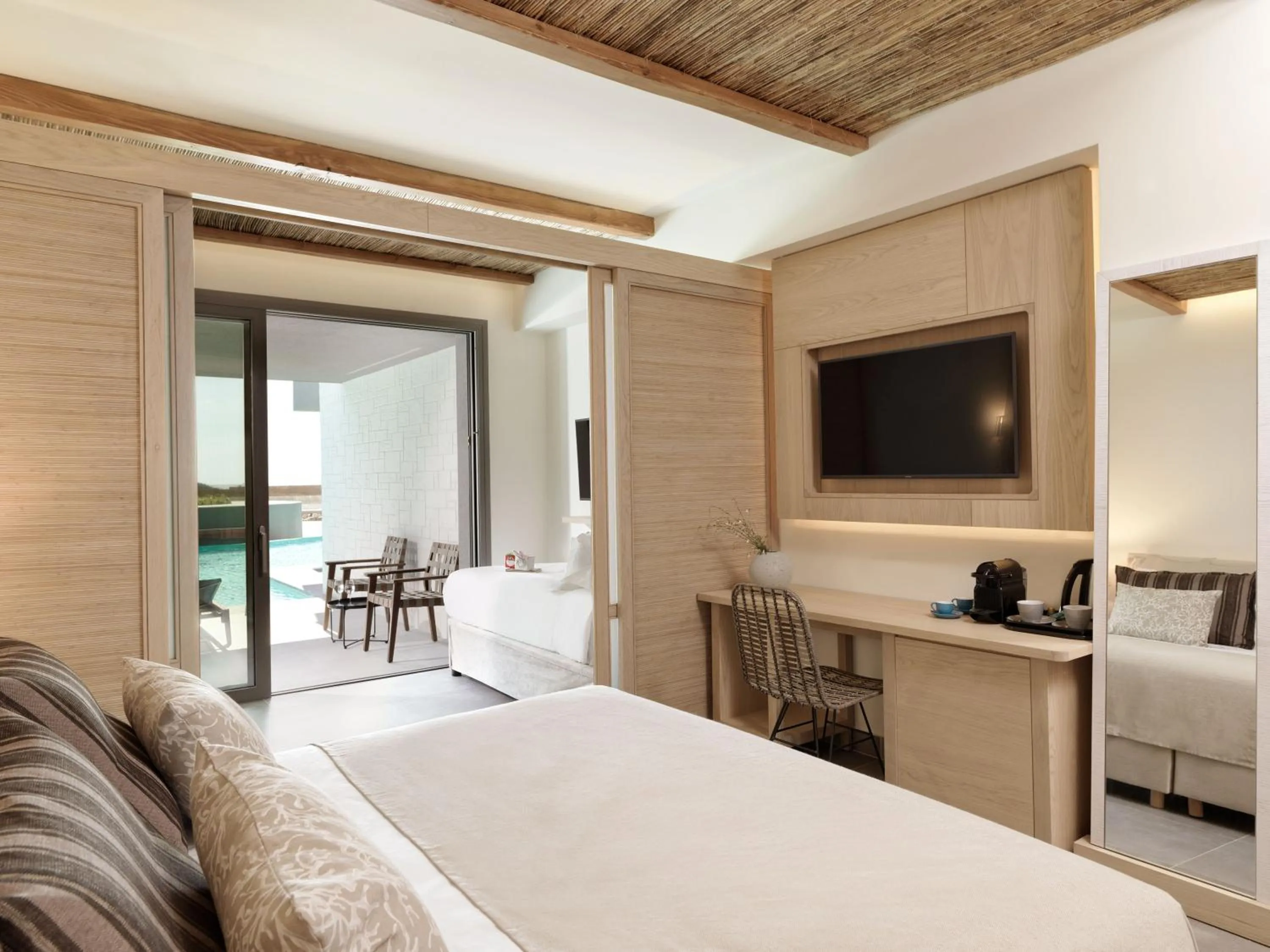 Bed in Atlantica Dreams Resort