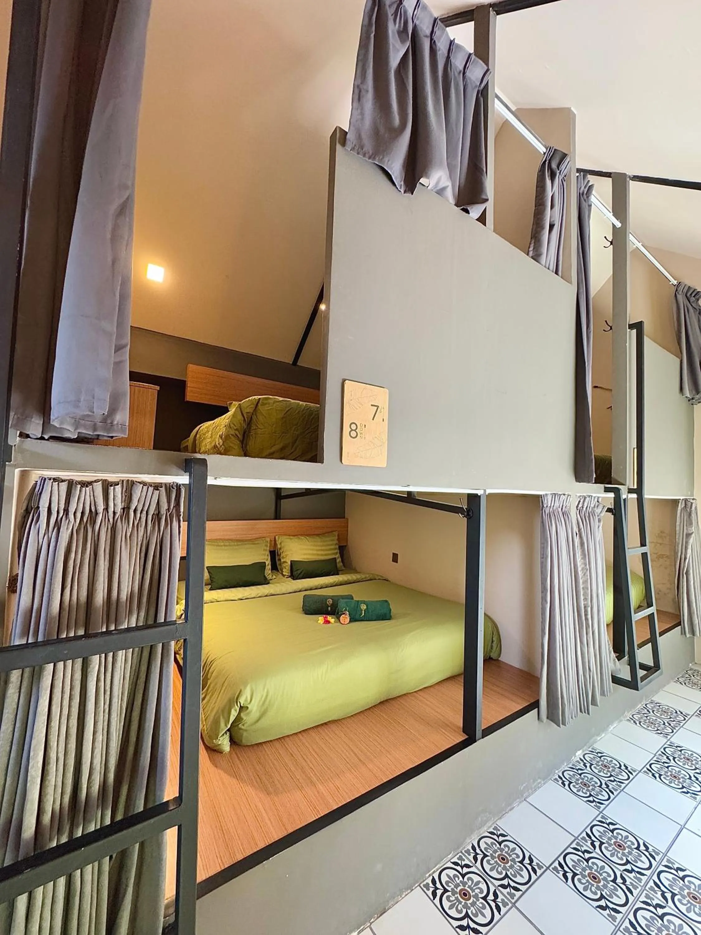 Bed in The Jungle Hostel Canggu