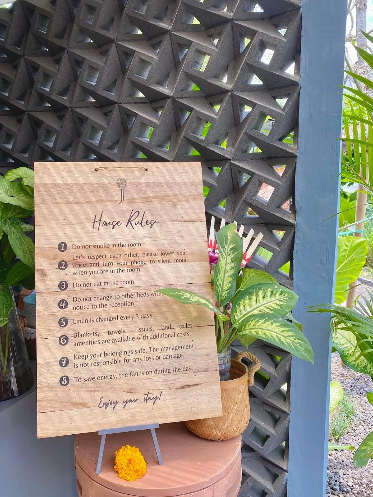 Garden in The Jungle Hostel Canggu