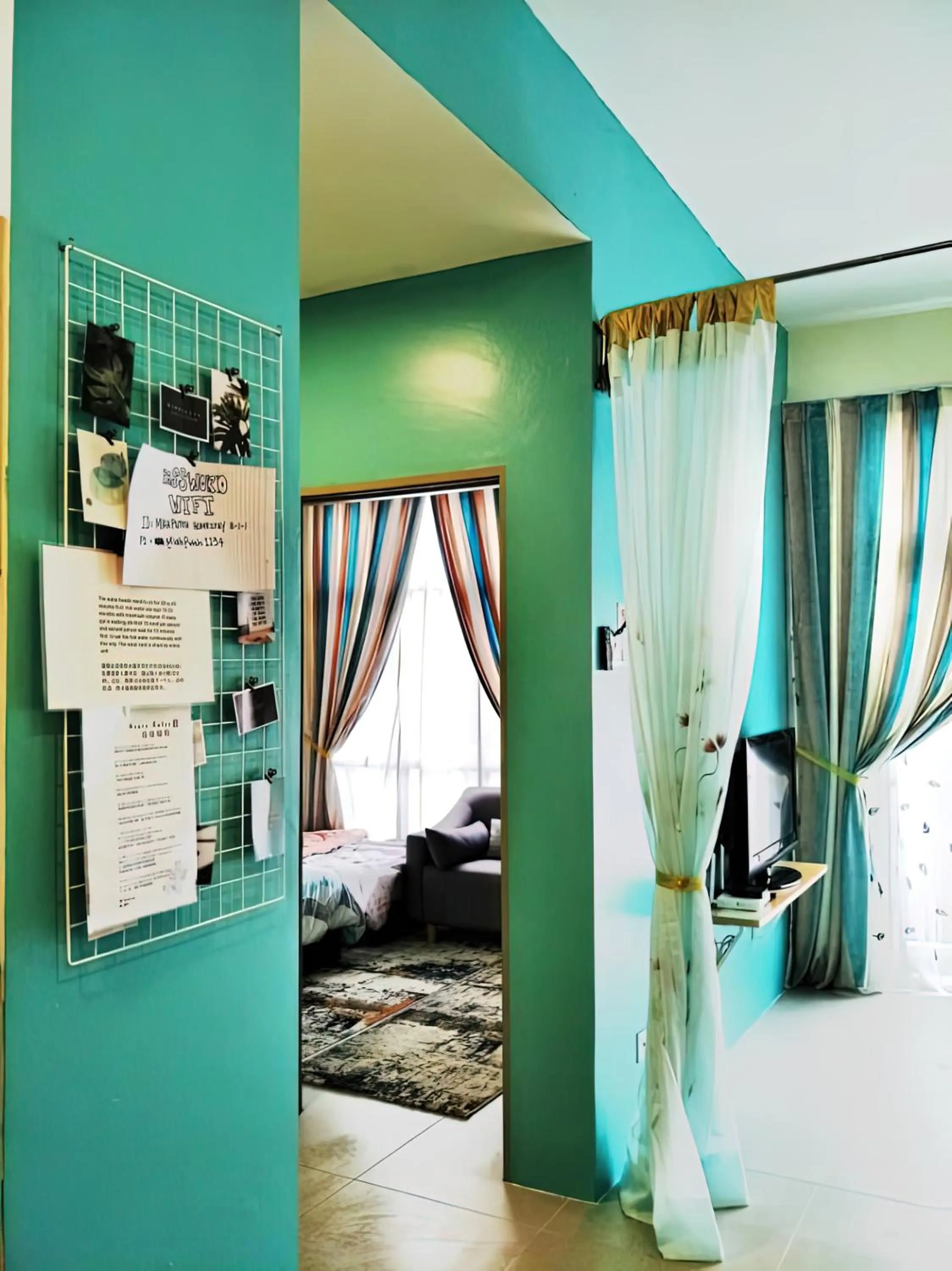 Living room, Bed in MiahPuteh Cozy Homestay Cameron Highlands Pasar Malam