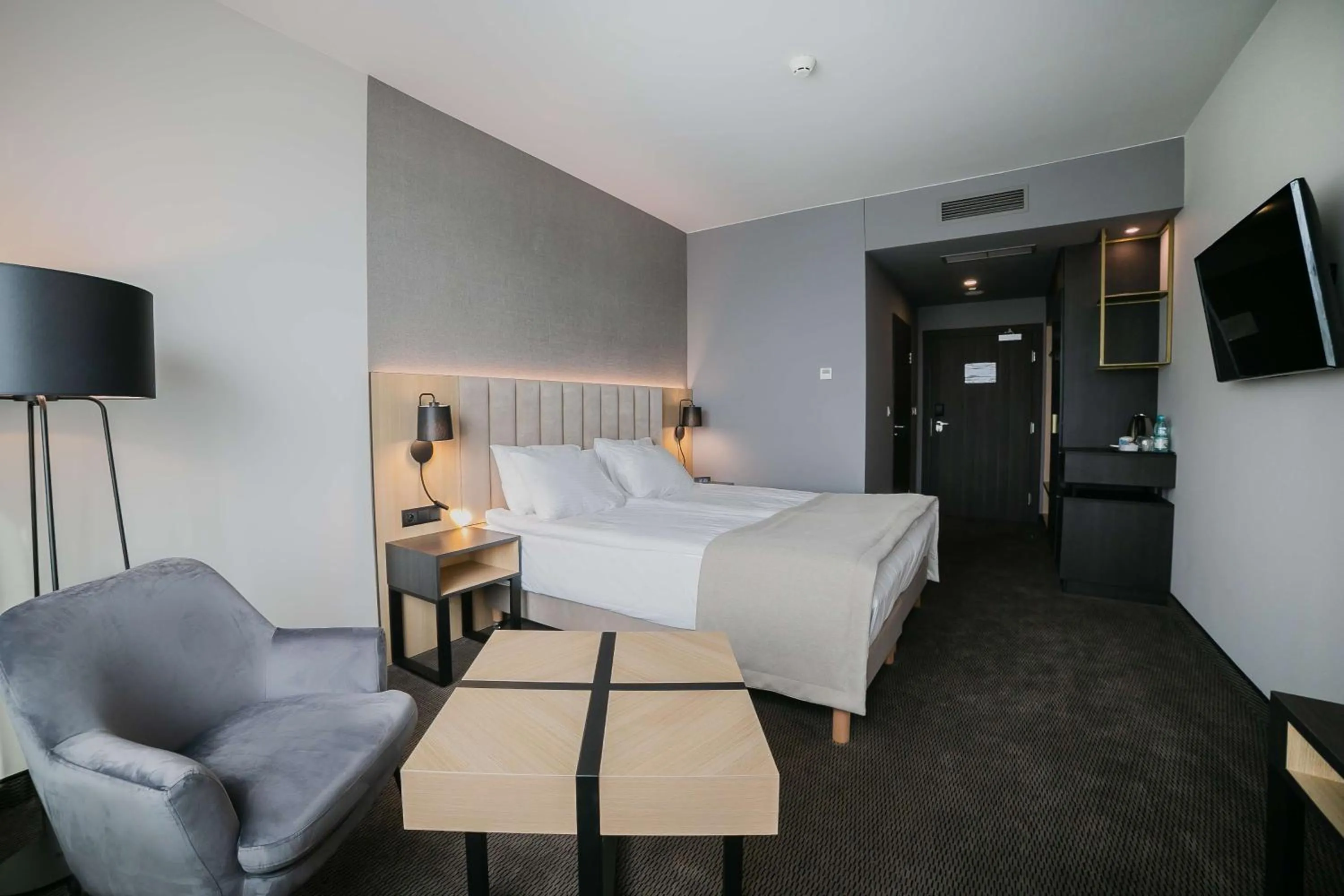 Photo of the whole room, Bed in V Hotel Warsaw