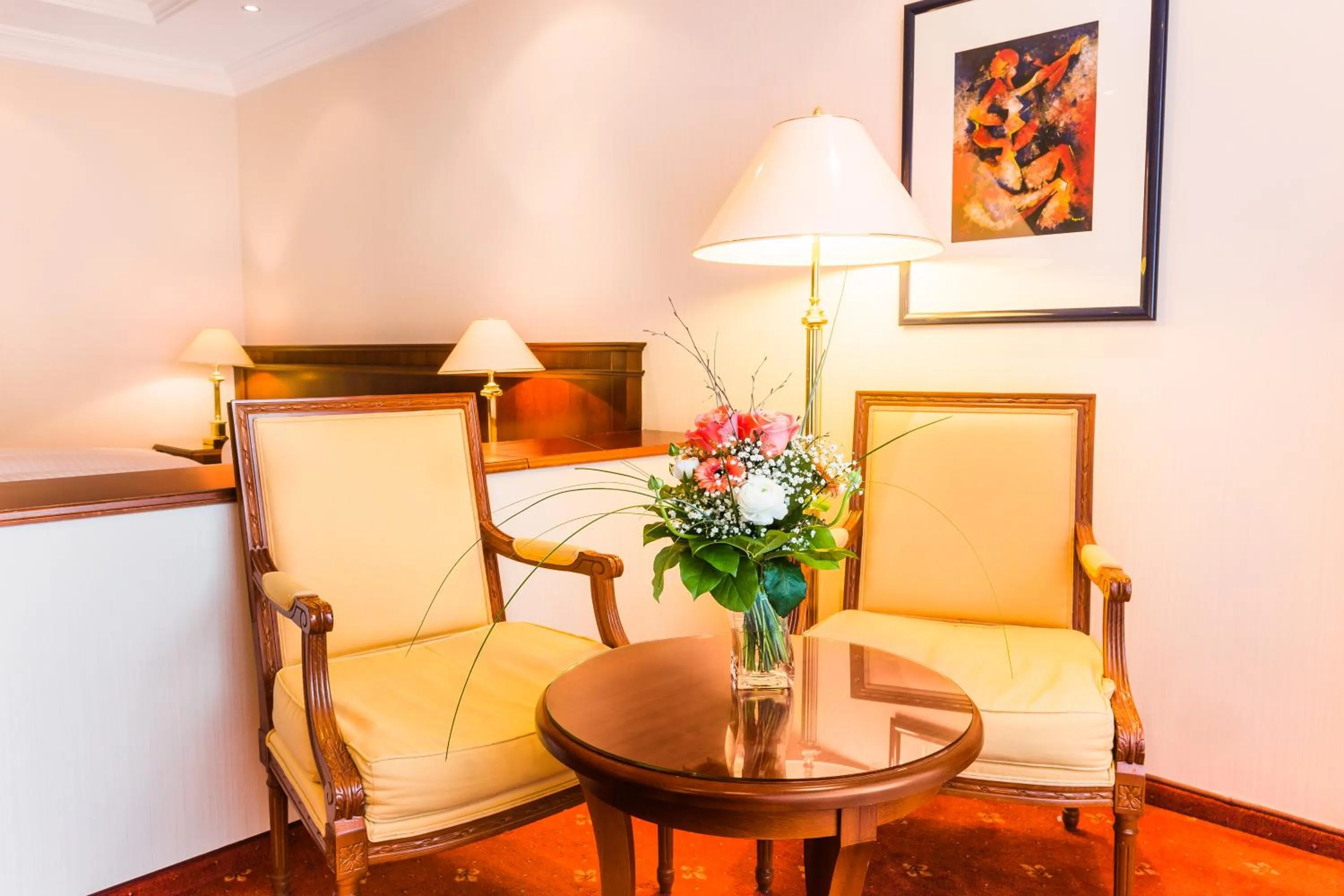 Decorative detail in Hotel Villa Marburg im Park