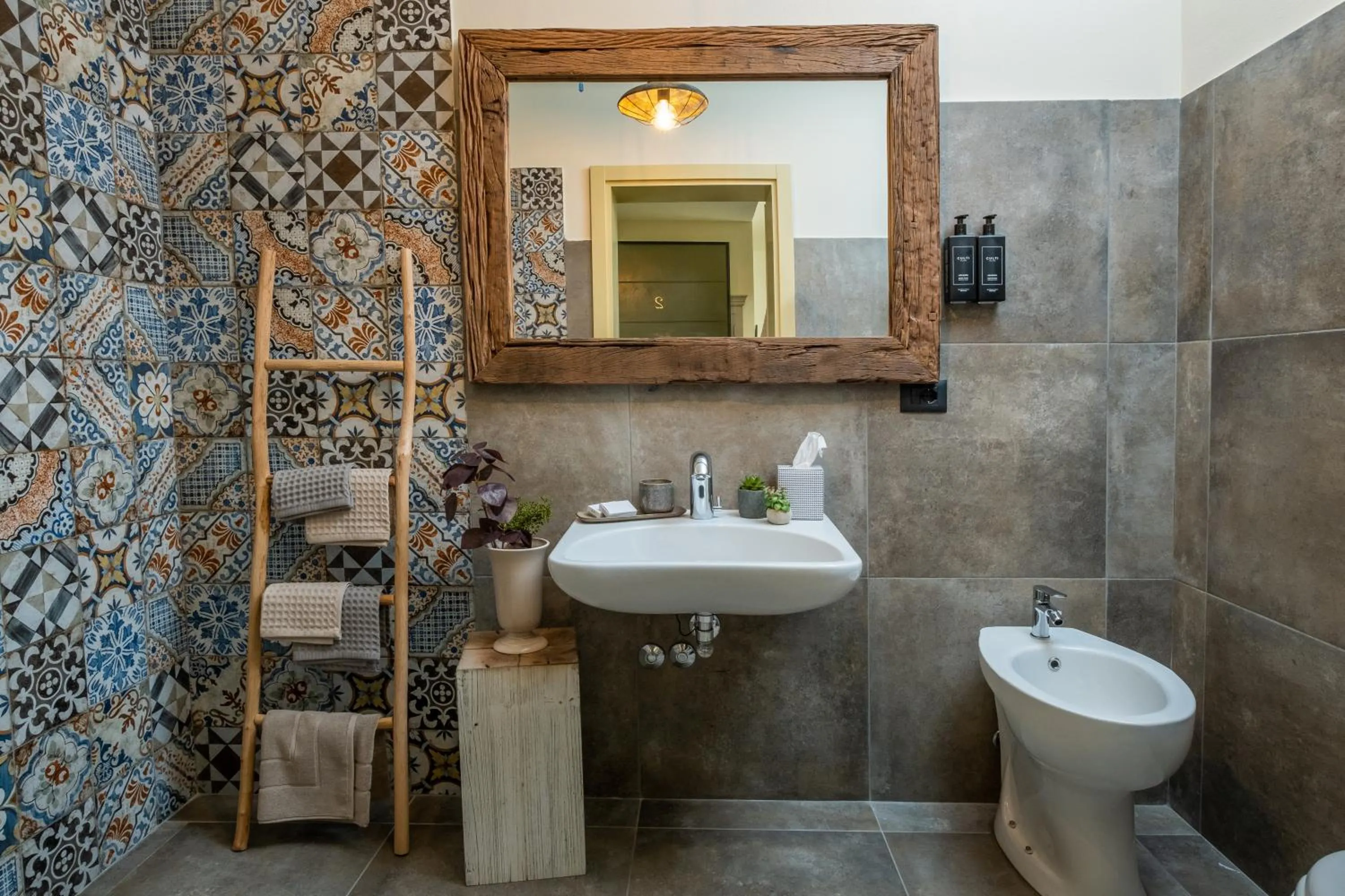 Bathroom in Relais San Baio