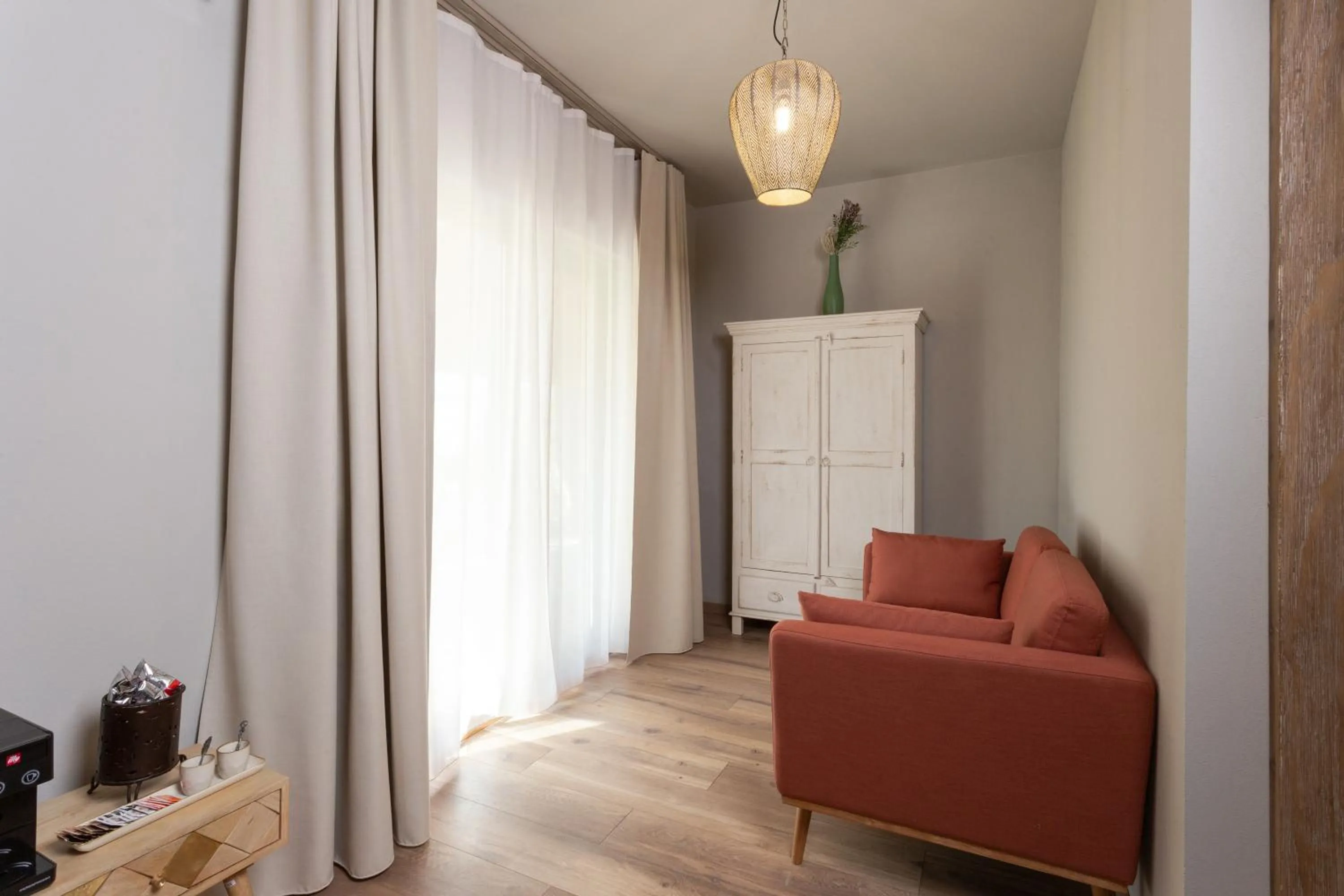 Communal lounge/ TV room in Relais San Baio