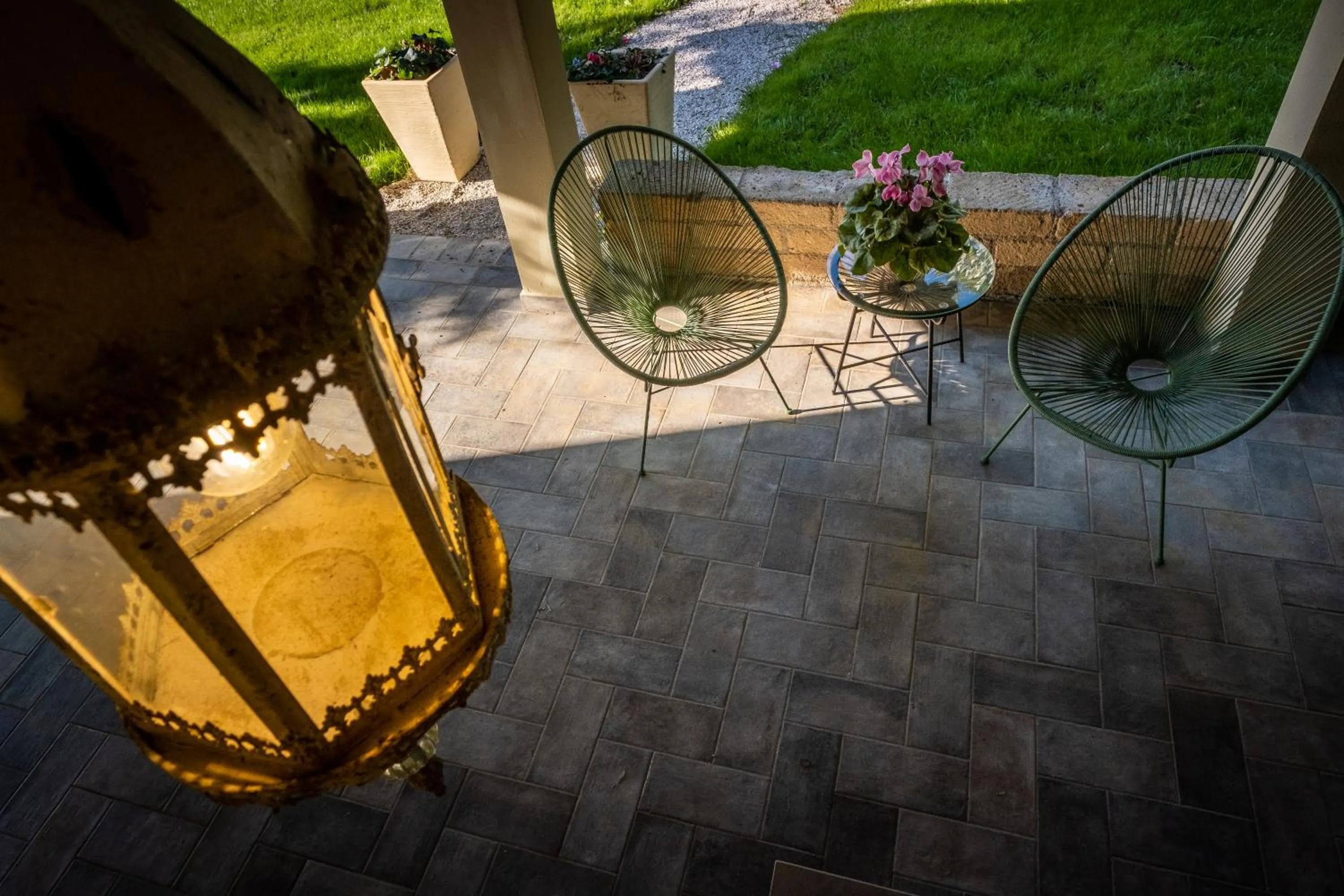 Patio in Relais San Baio