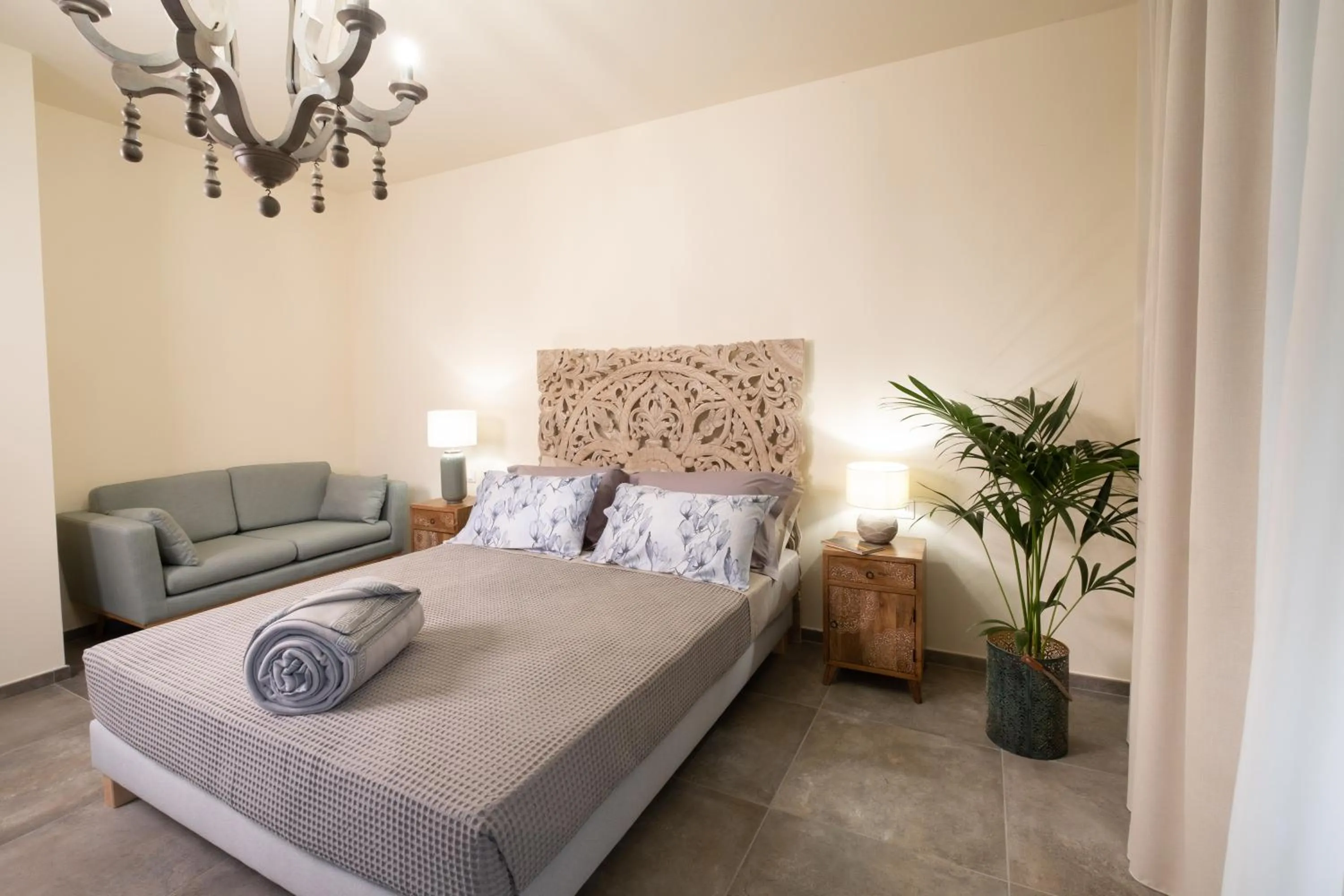 Bed in Relais San Baio