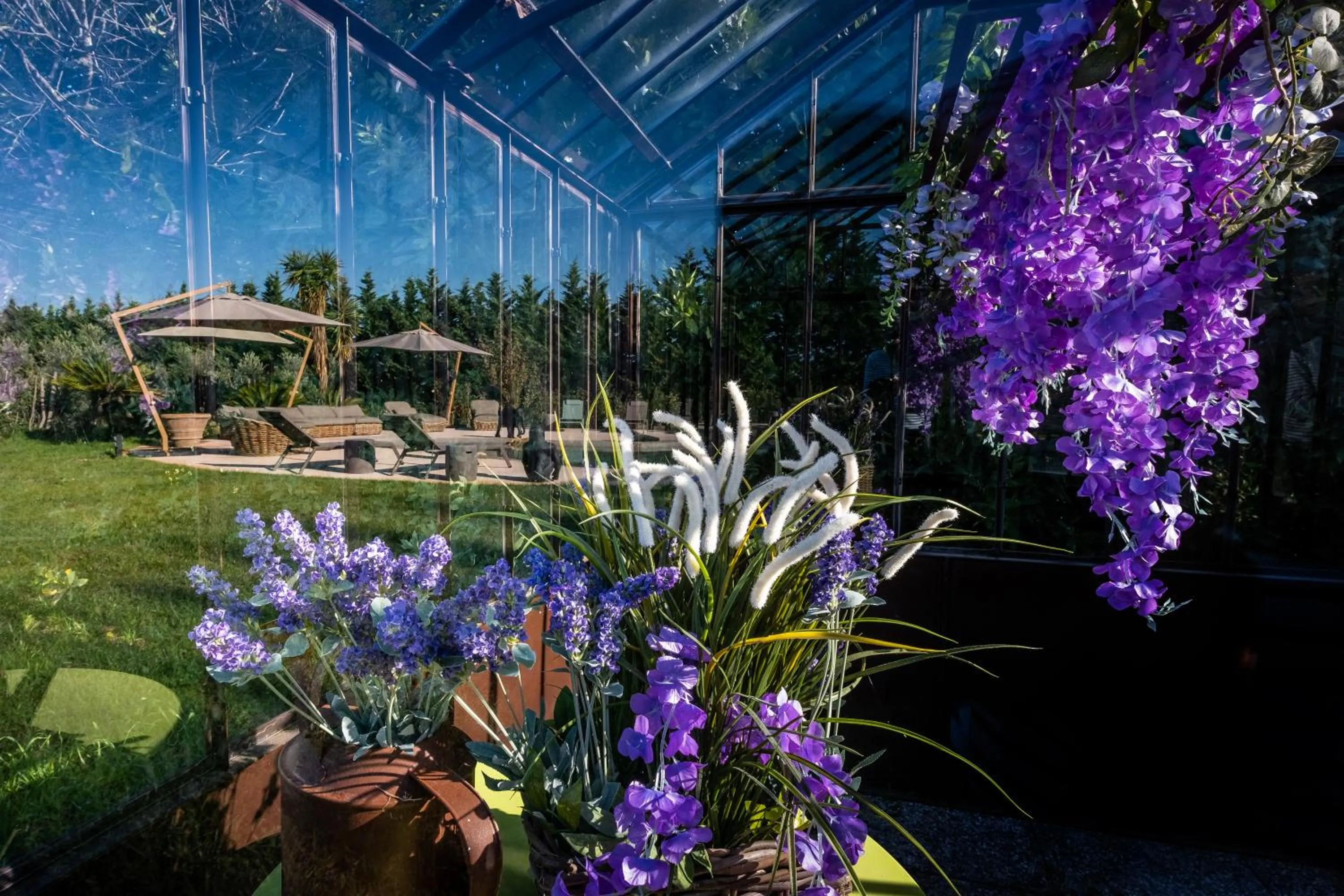 Garden in Relais San Baio