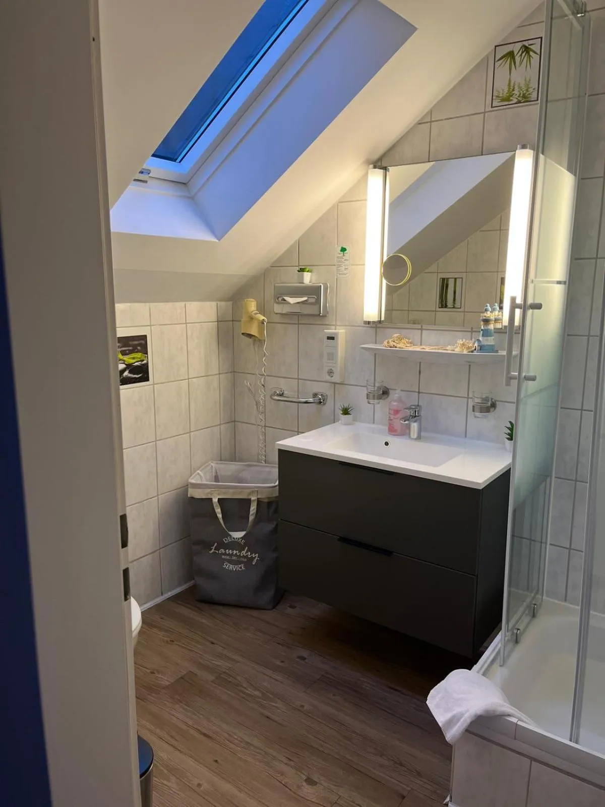 Bathroom in Hotel Rosmarin