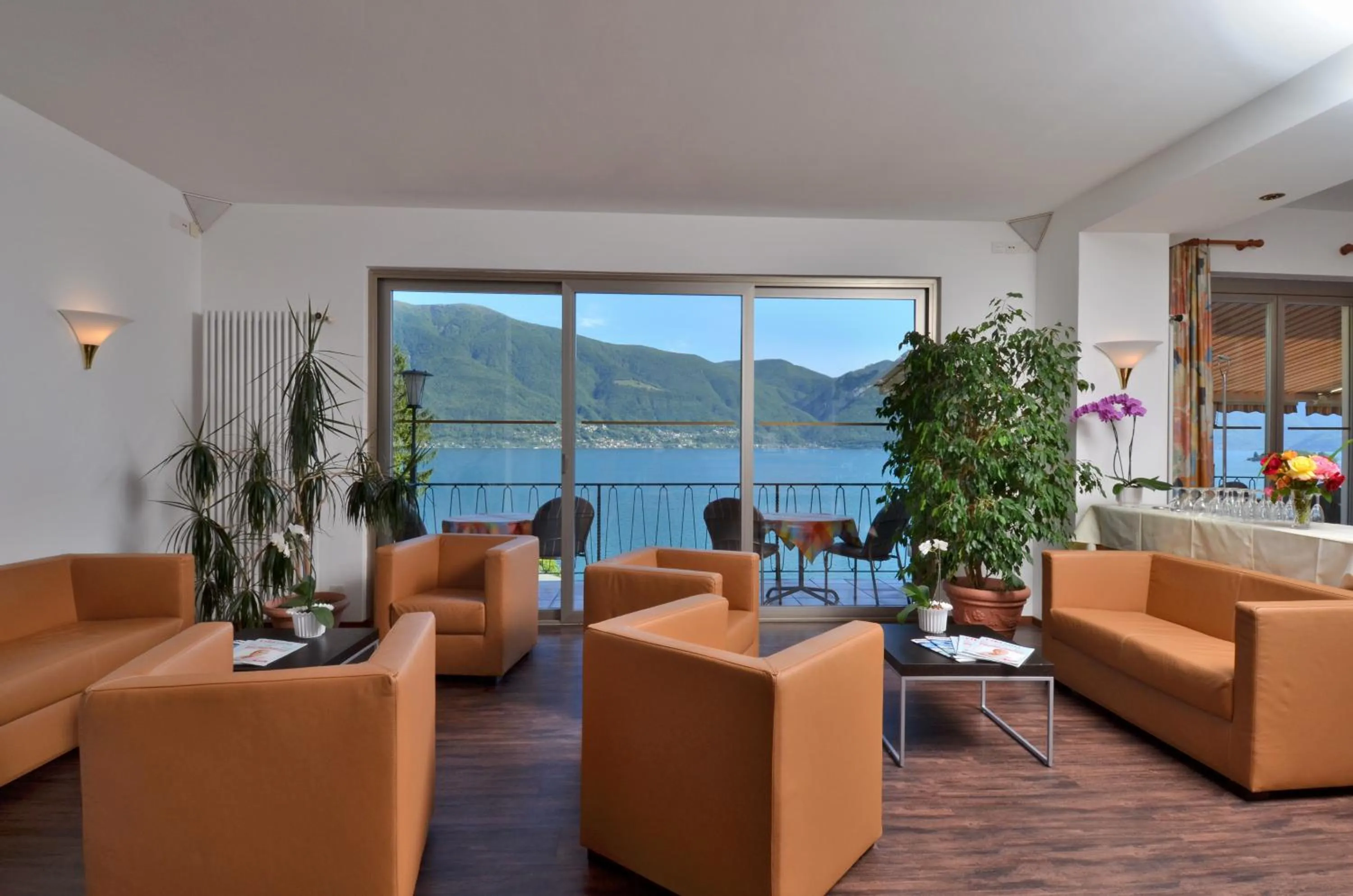 Lobby or reception in Hotel Arancio