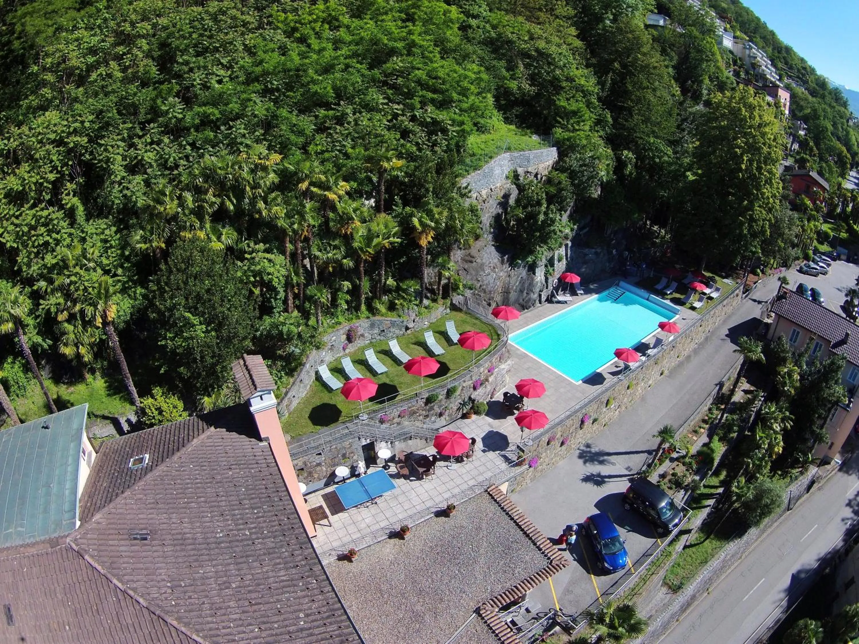 Bird's eye view in Hotel Arancio