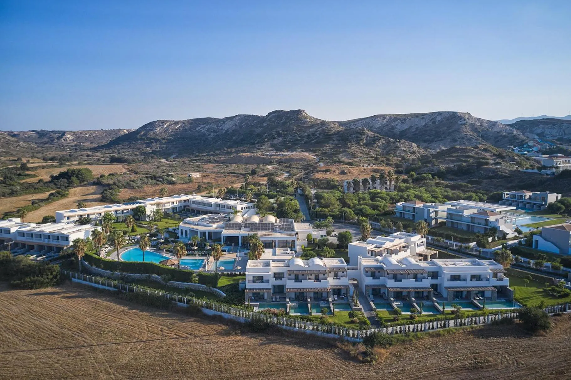 Bird's eye view in Atlantica Beach Resort Kos