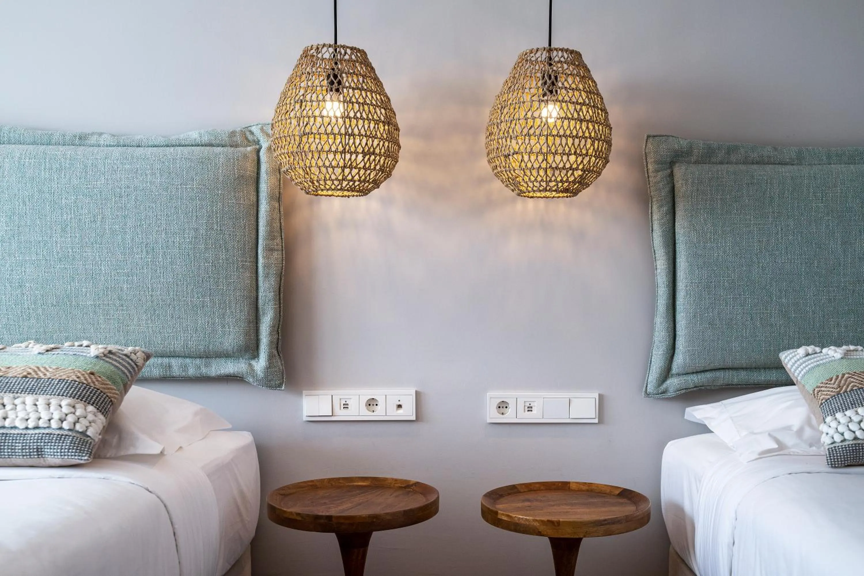 Bed in Atlantica Beach Resort Kos