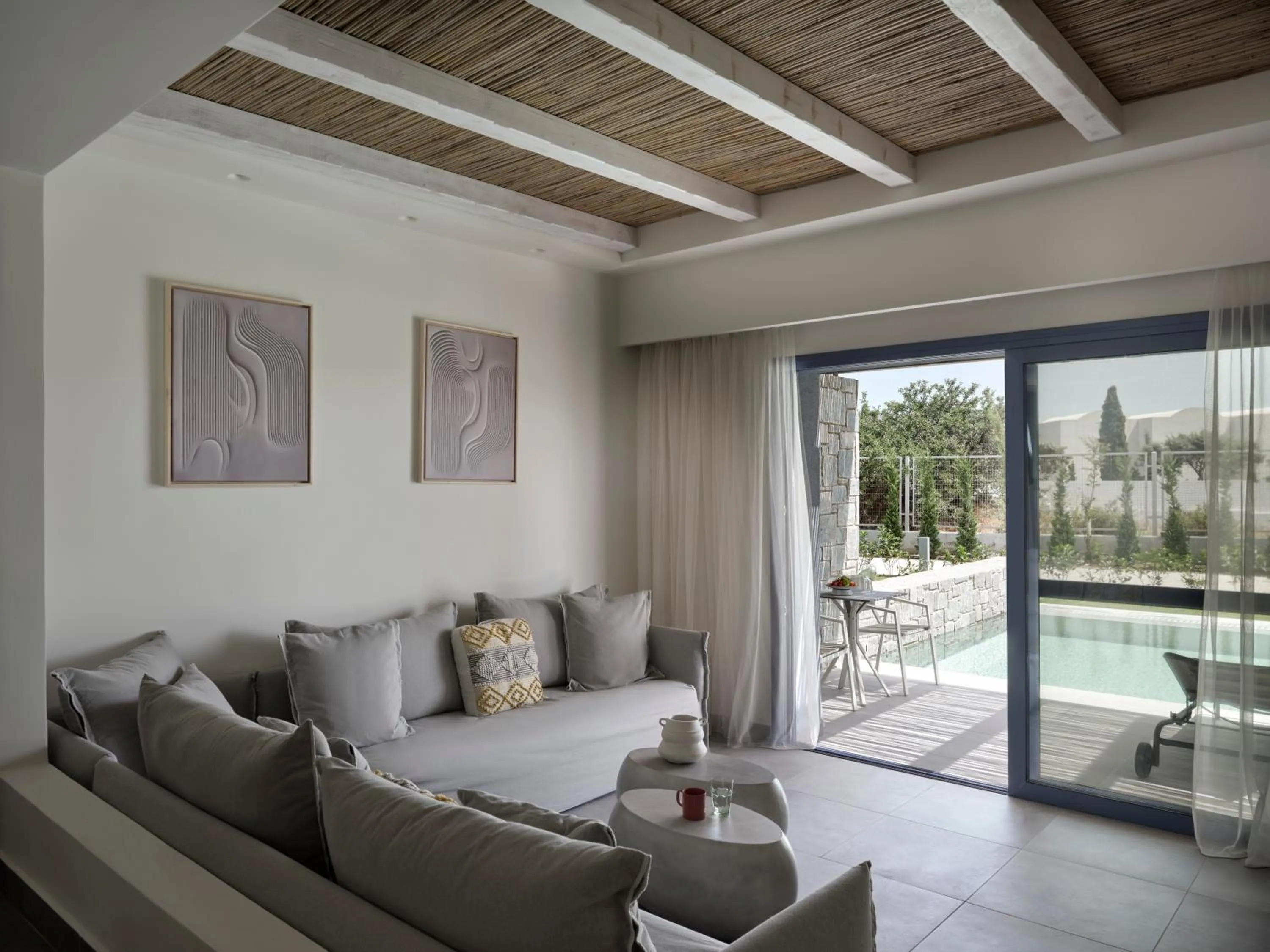 Living room in Atlantica Beach Resort Kos