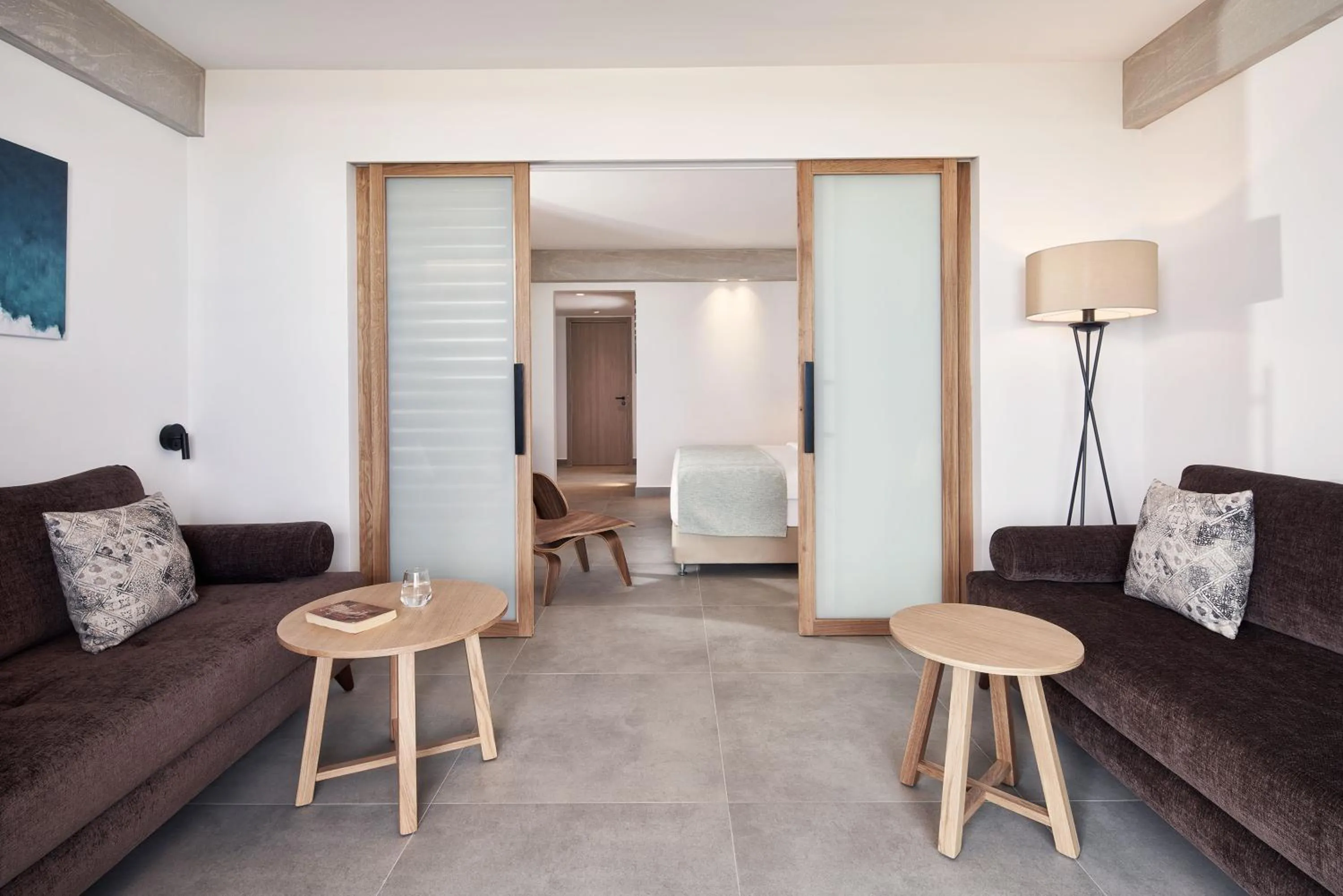 Bedroom in Atlantica Caldera Palace