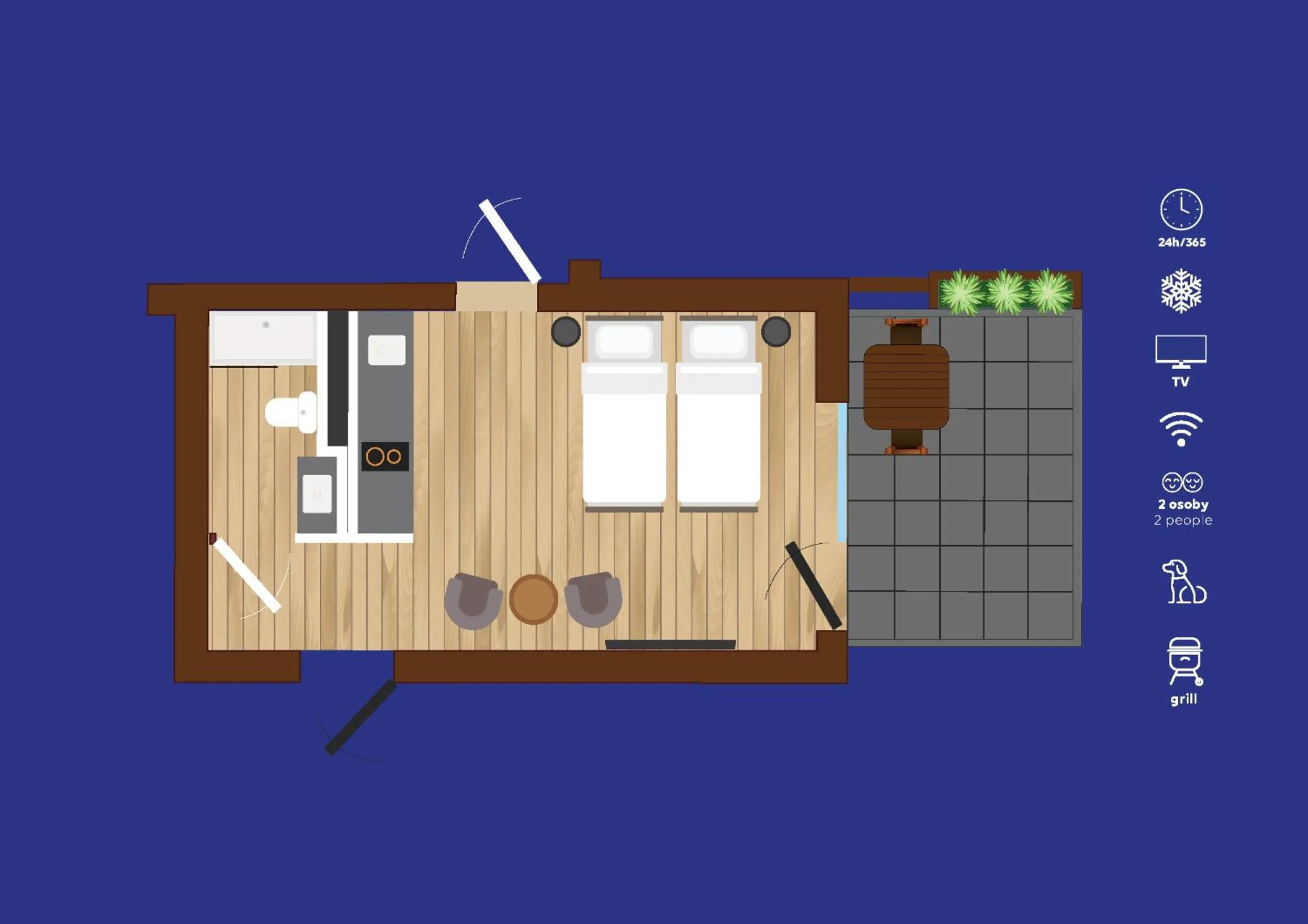 Suntago Village - Oficjalny nocleg Suntago