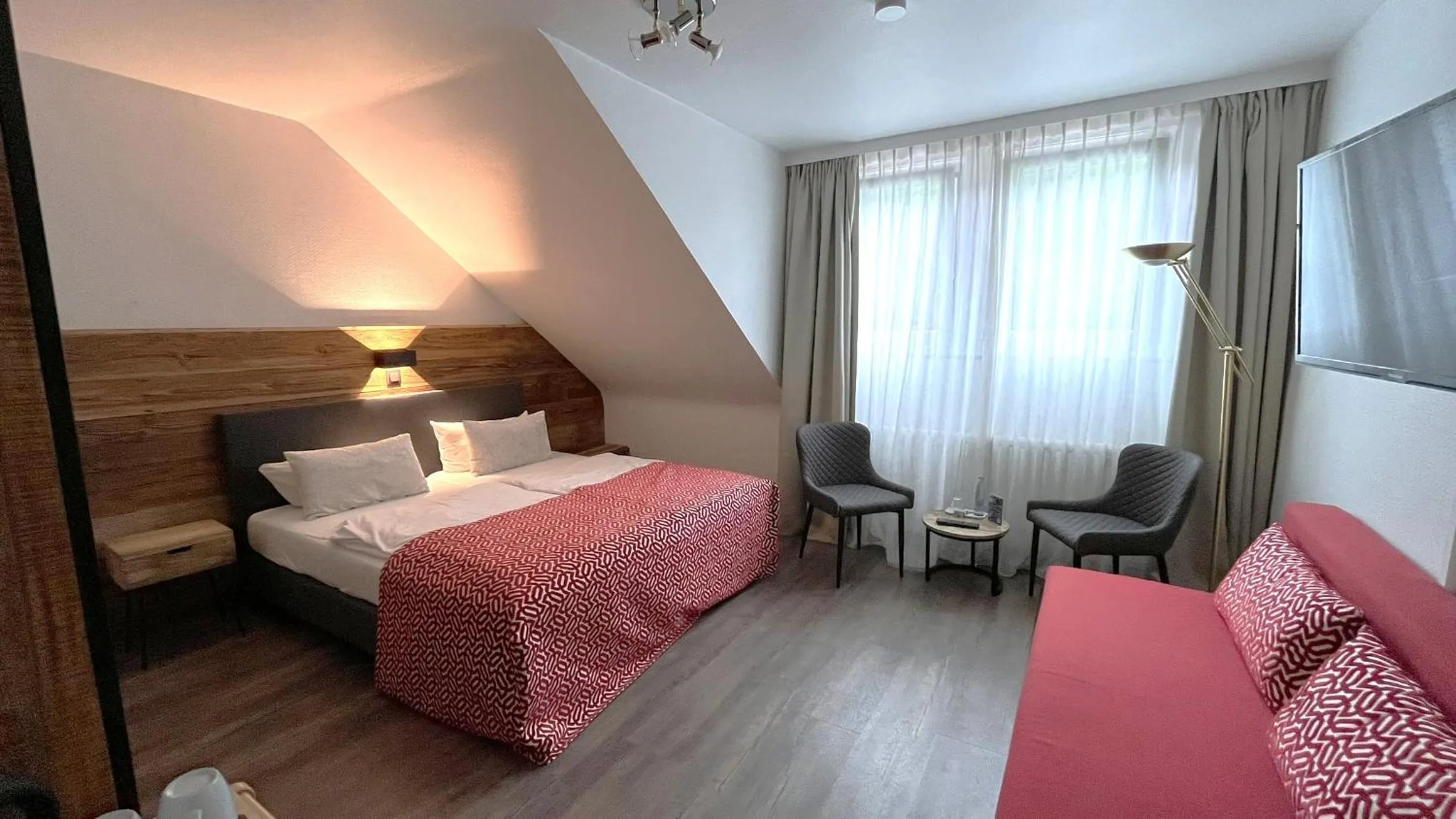 Bed in Harz hotel Iris