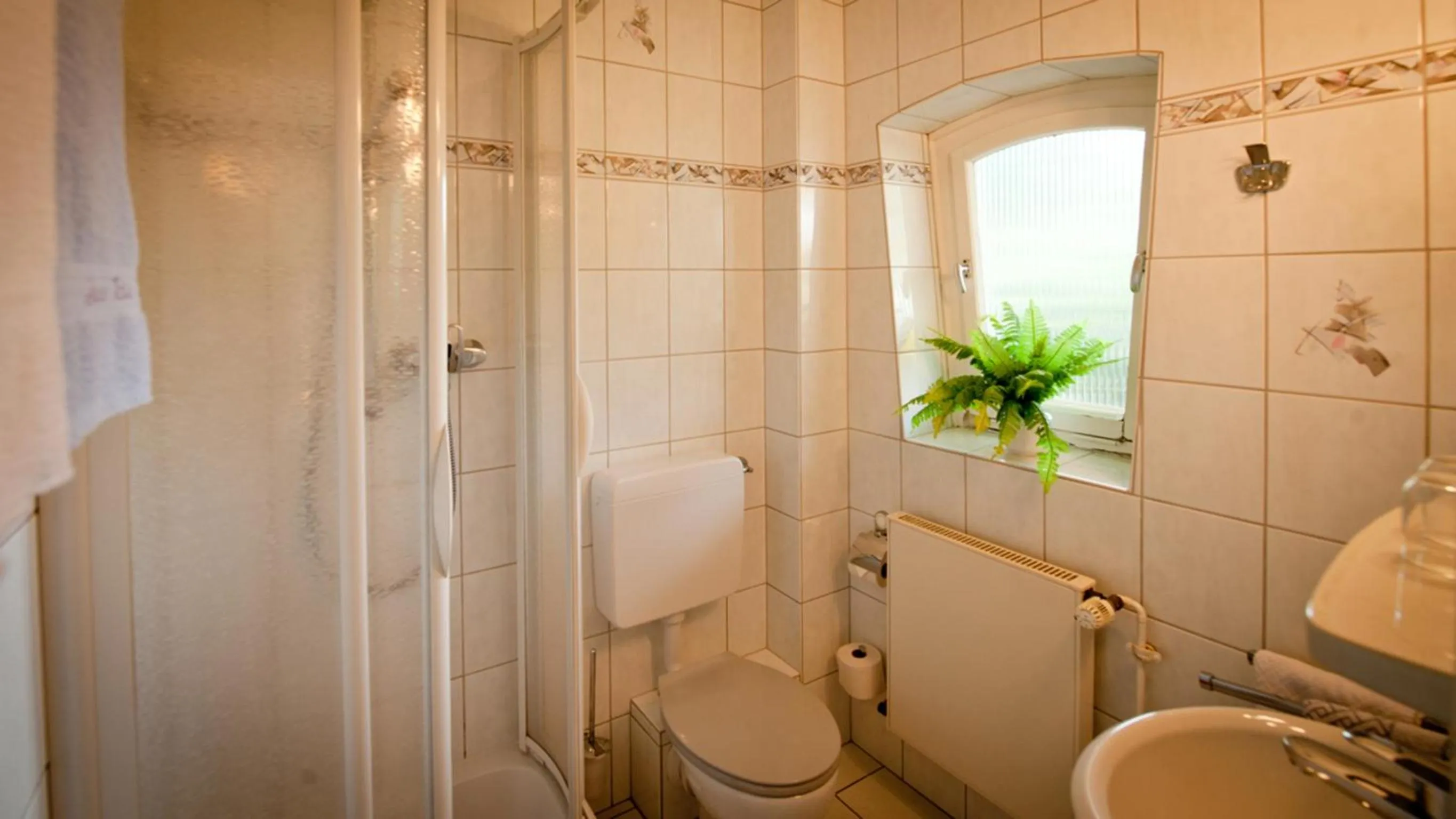 Bathroom in Harz hotel Iris