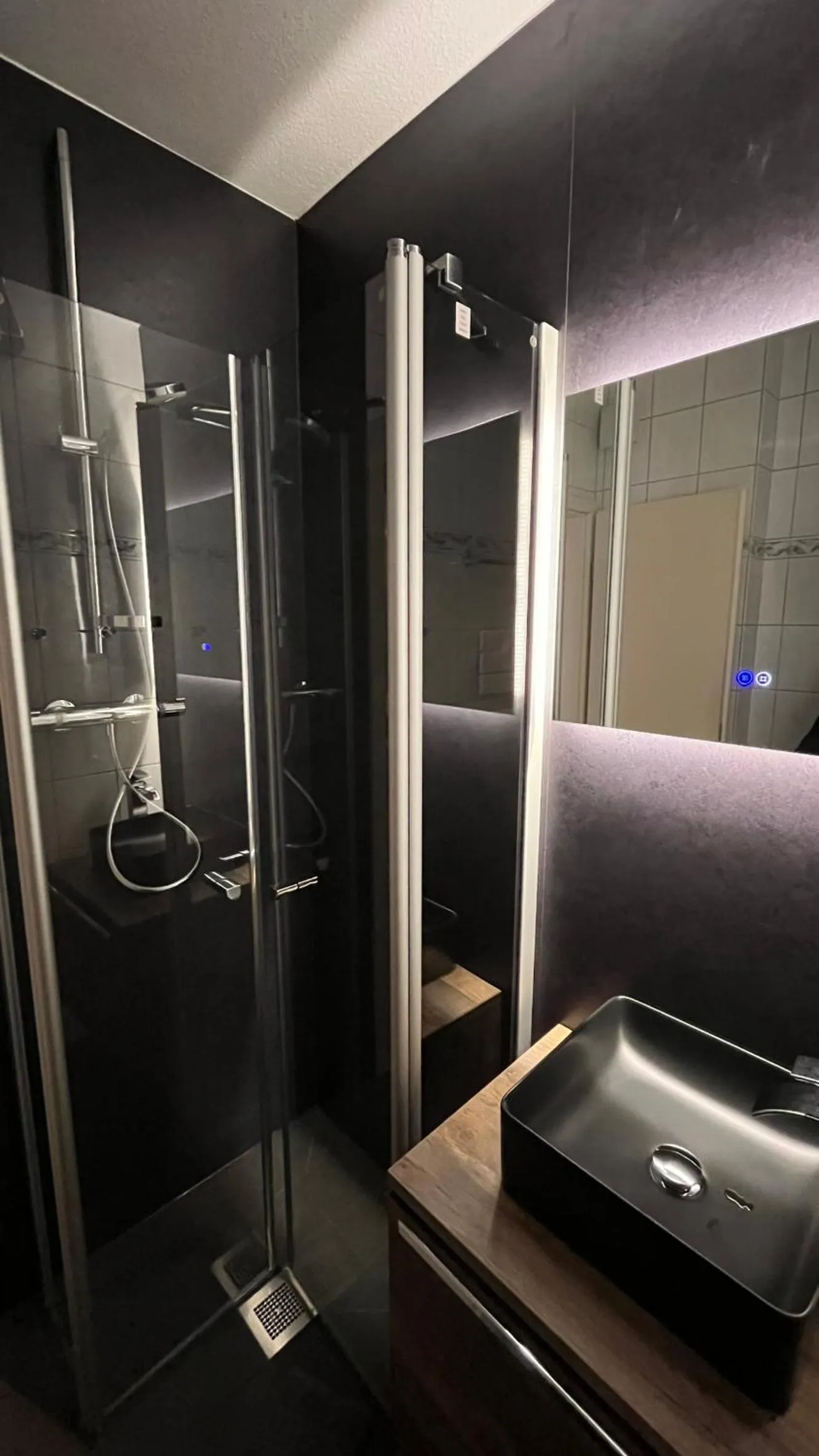 Shower in Harz hotel Iris