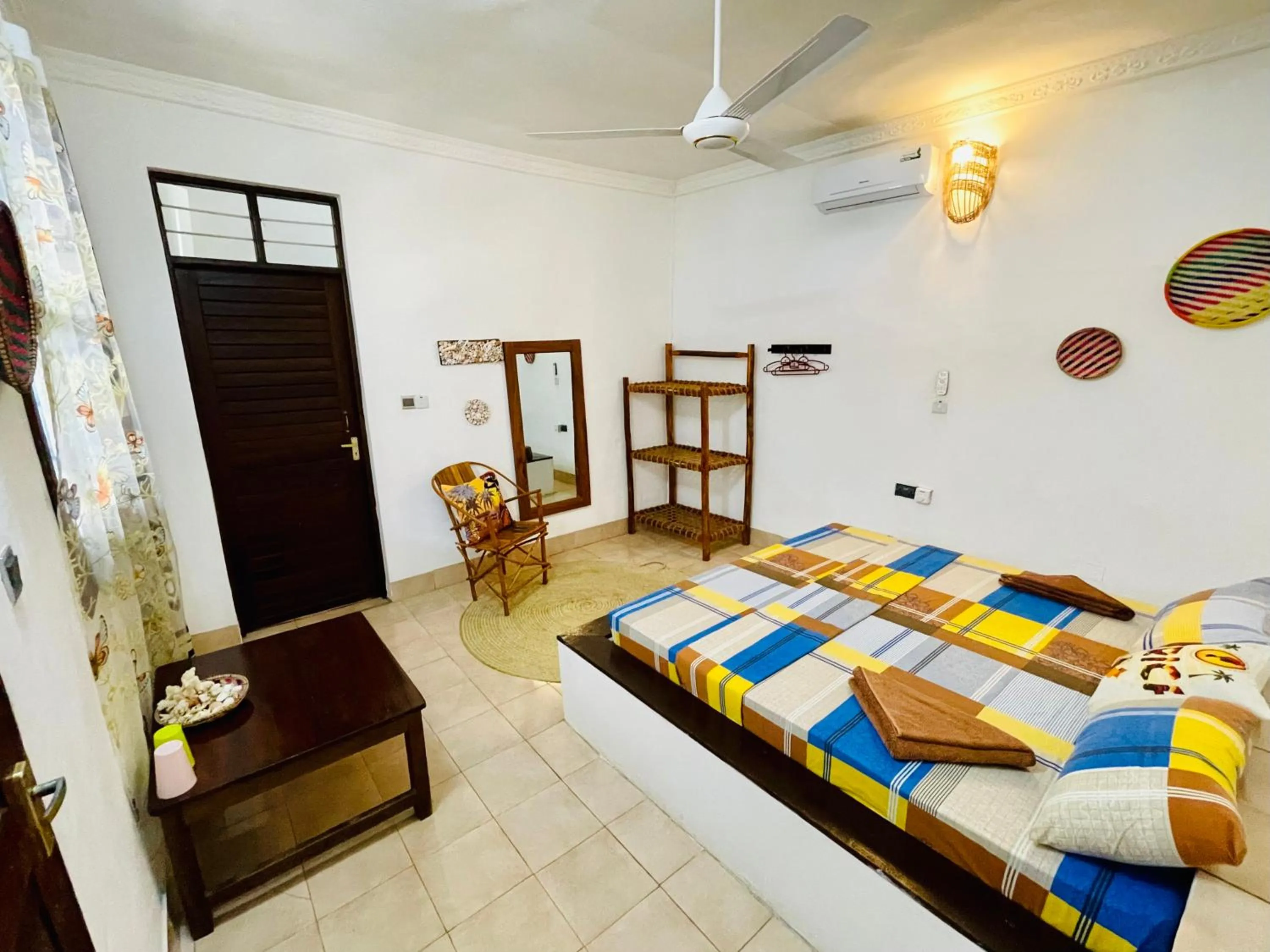 Bed in Max Hotel Nungwi